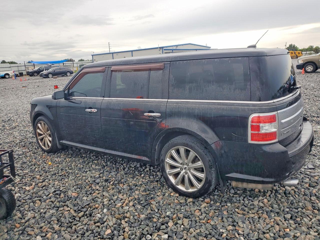 2014 Ford Flex Limited Black vin: 2FMGK5D84EBD24527