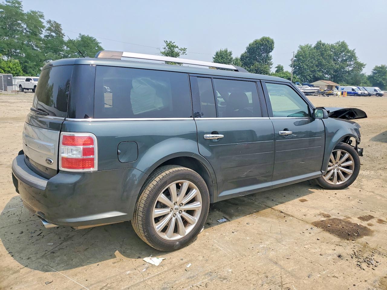 2015 Ford Flex Limited Gray vin: 2FMGK5D84FBA12046