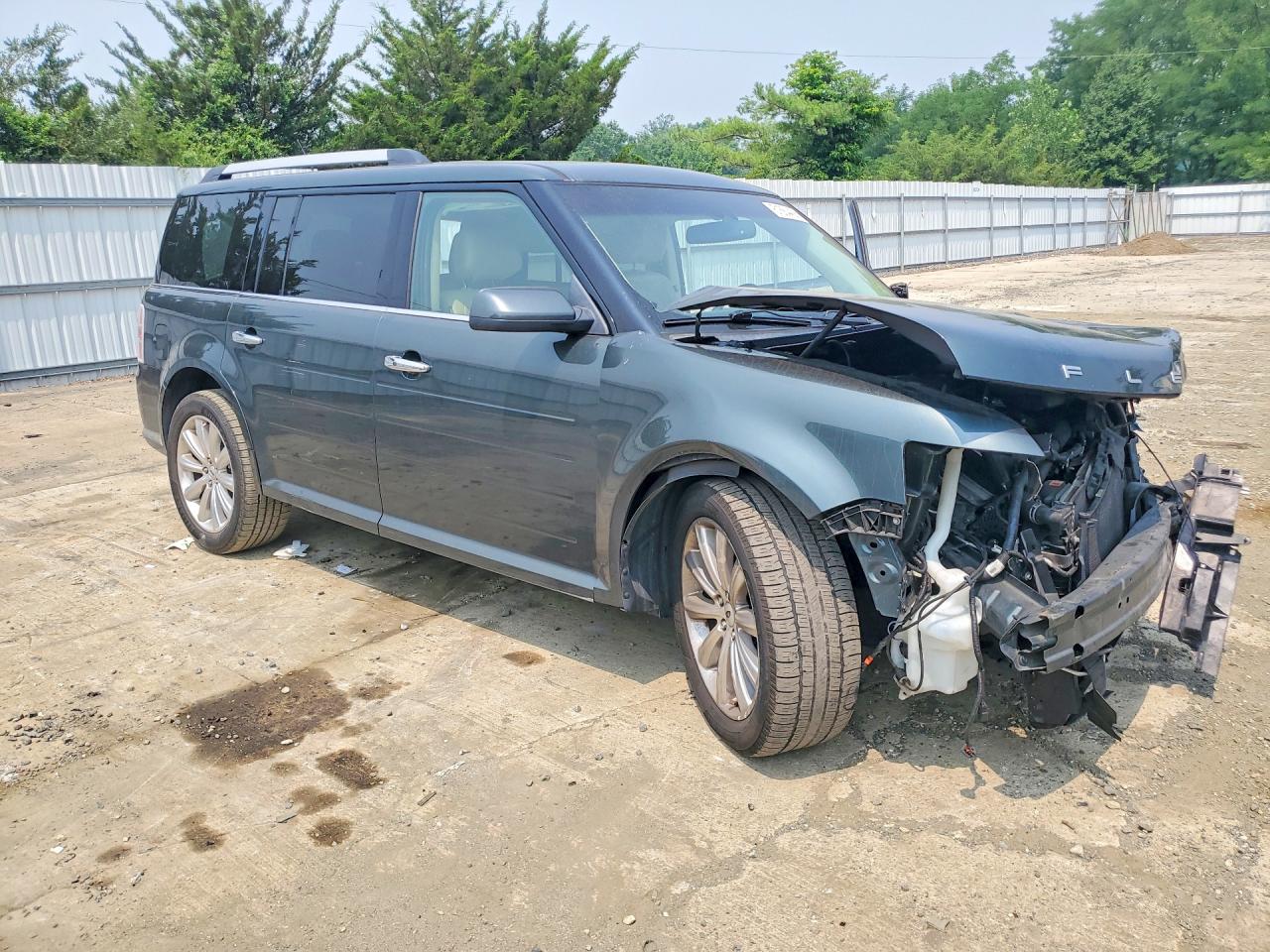 2015 Ford Flex Limited Gray vin: 2FMGK5D84FBA12046
