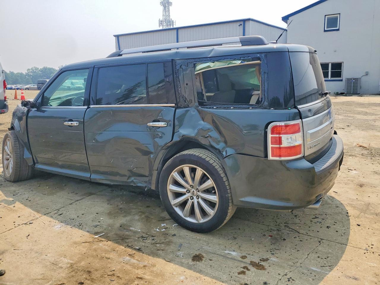 2015 Ford Flex Limited Gray vin: 2FMGK5D84FBA12046