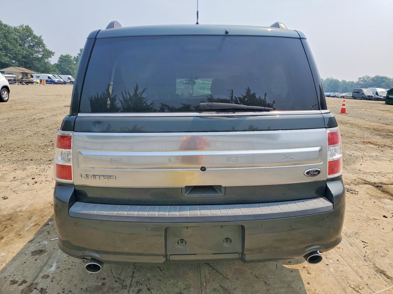 2015 Ford Flex Limited Gray vin: 2FMGK5D84FBA12046