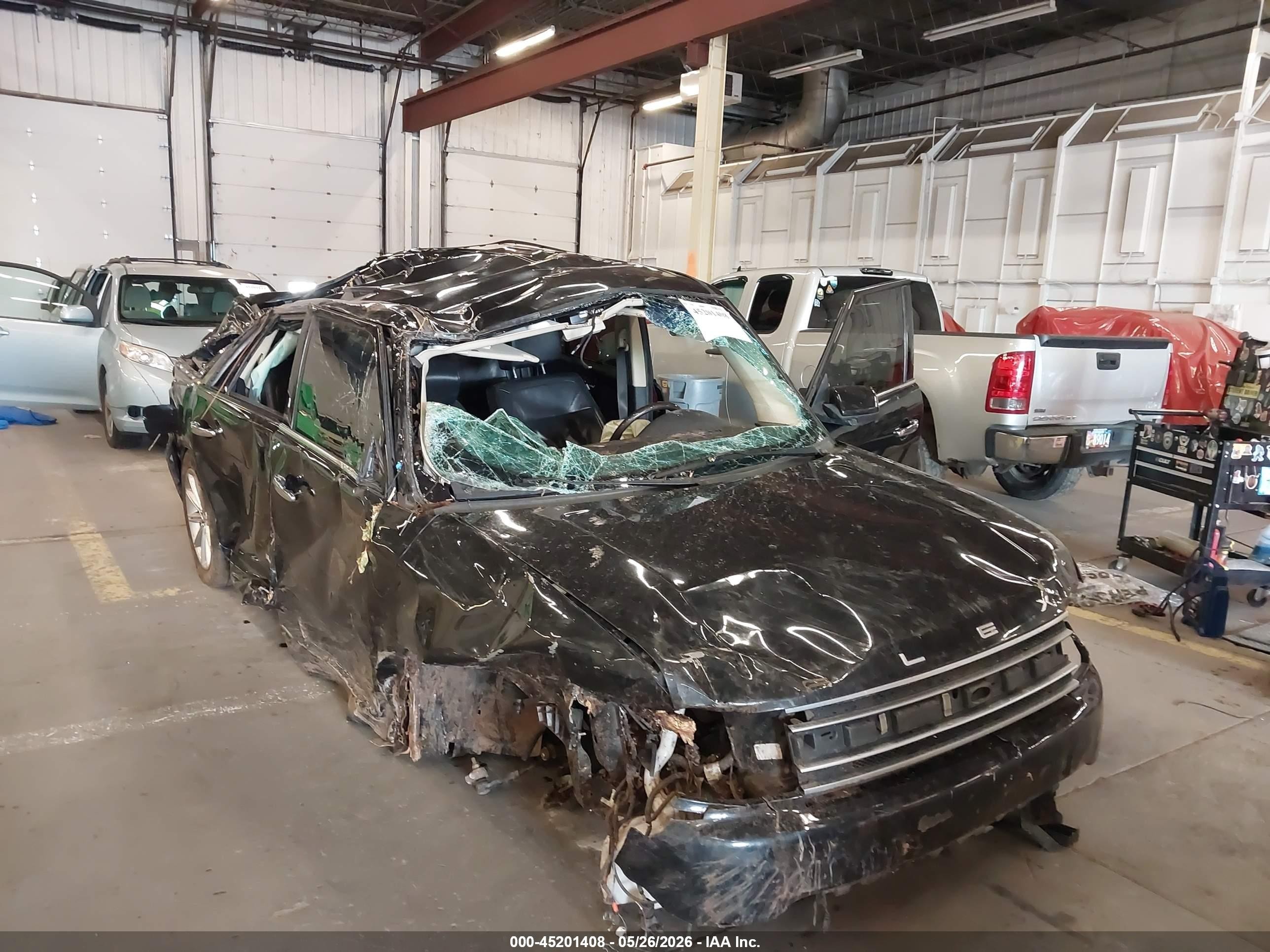 2015 Ford Flex Limited Черный vin: 2FMGK5D85FBA15151