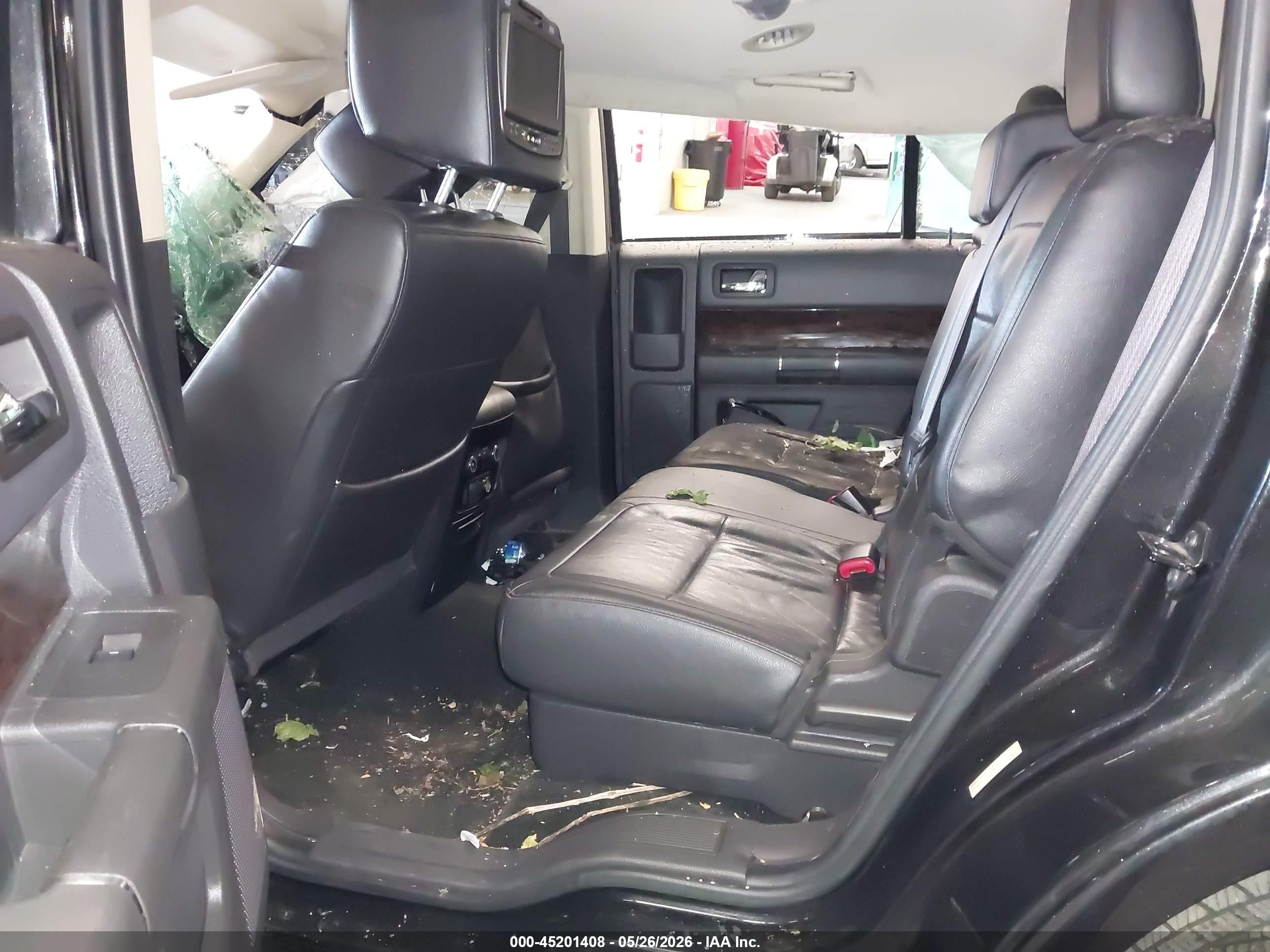 2015 Ford Flex Limited Черный vin: 2FMGK5D85FBA15151