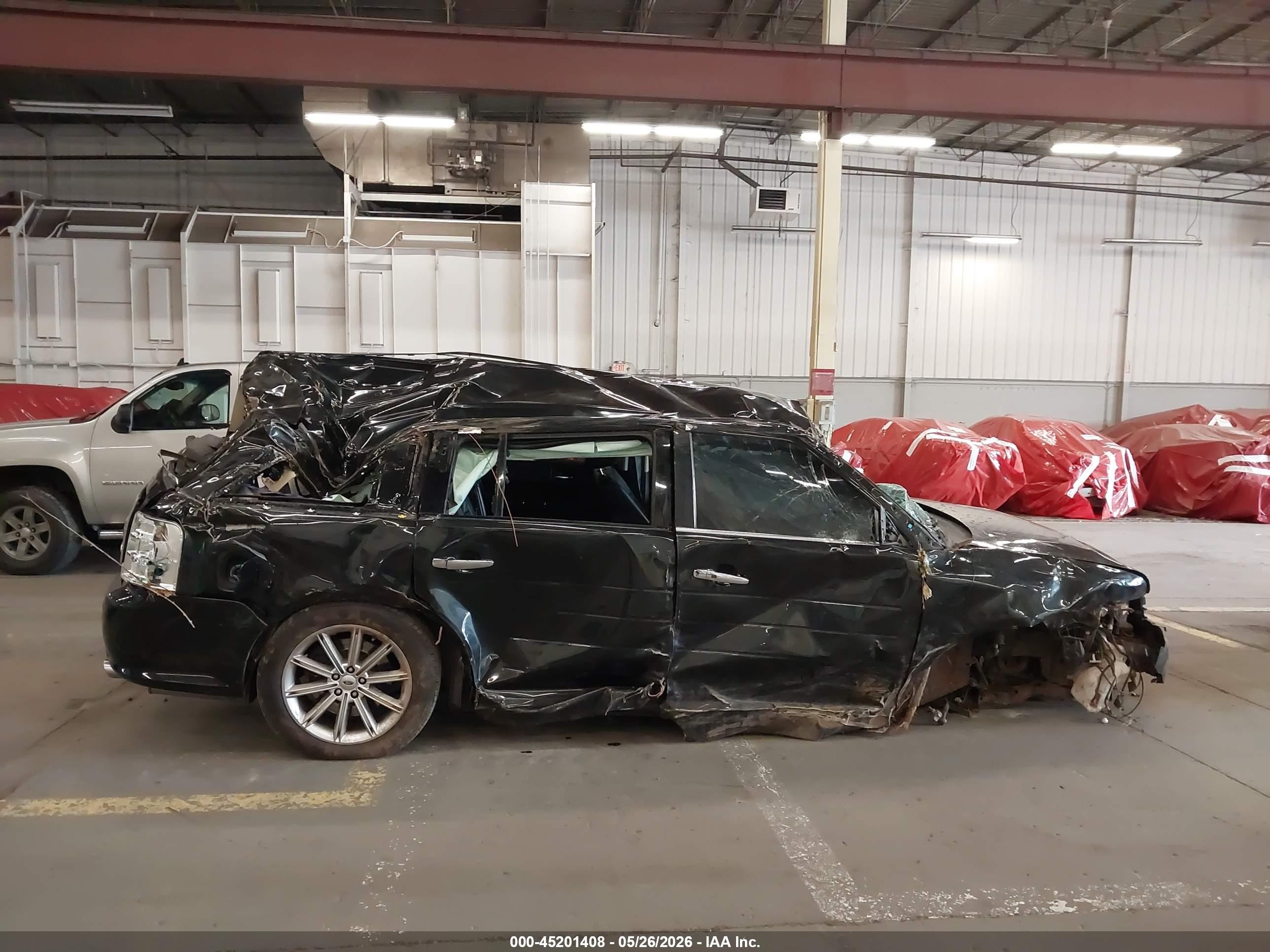 2015 Ford Flex Limited Черный vin: 2FMGK5D85FBA15151