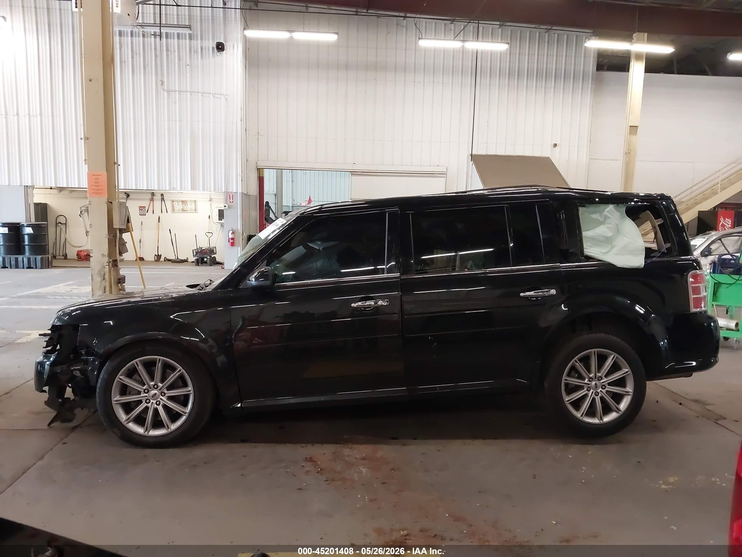 2015 Ford Flex Limited Черный vin: 2FMGK5D85FBA15151