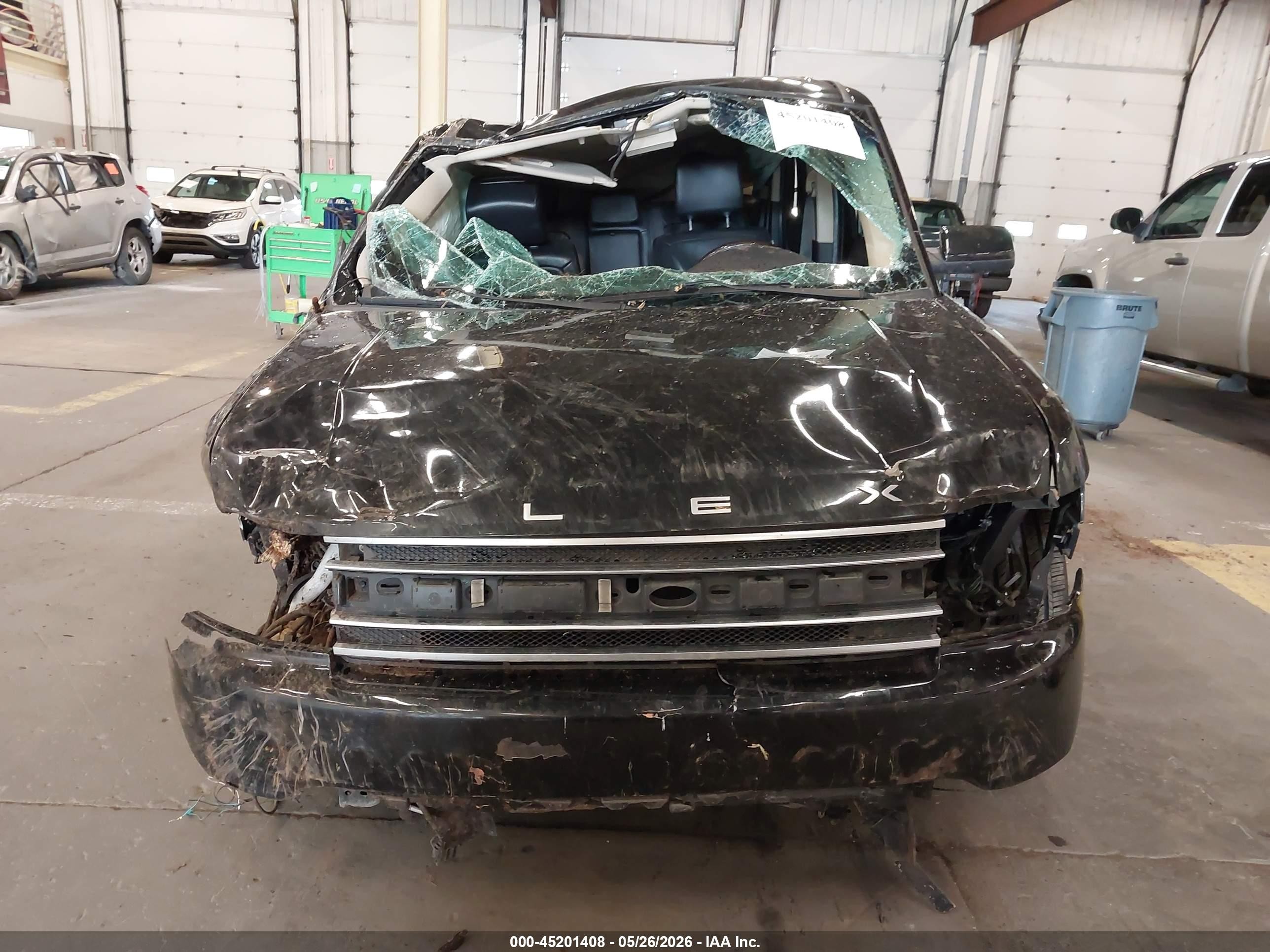 2015 Ford Flex Limited Черный vin: 2FMGK5D85FBA15151