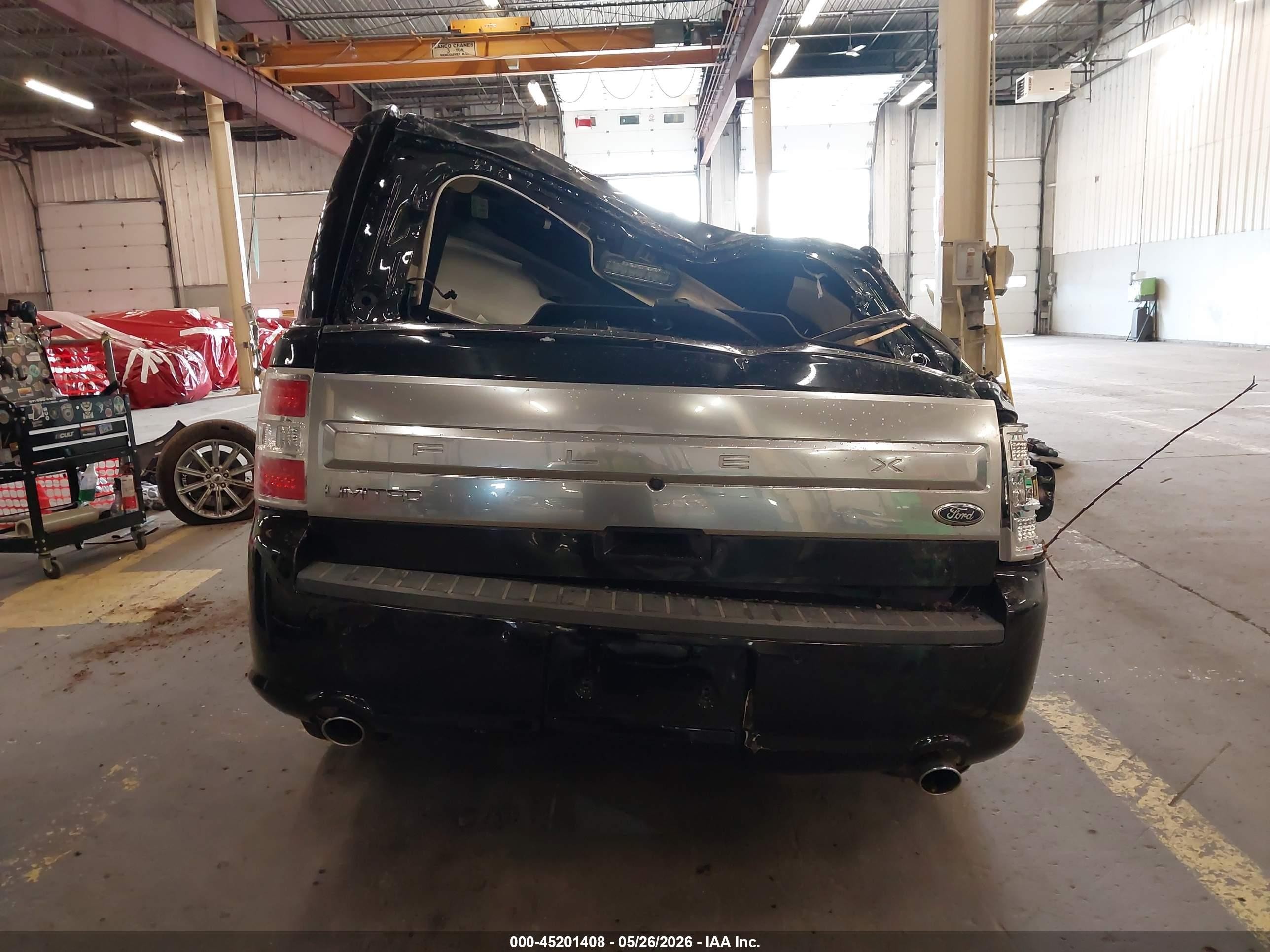 2015 Ford Flex Limited Черный vin: 2FMGK5D85FBA15151
