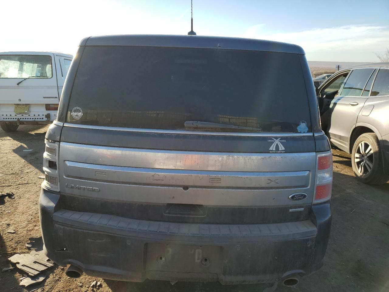 2019 Ford Flex Limited Gray vin: 2FMGK5D85KBA32123