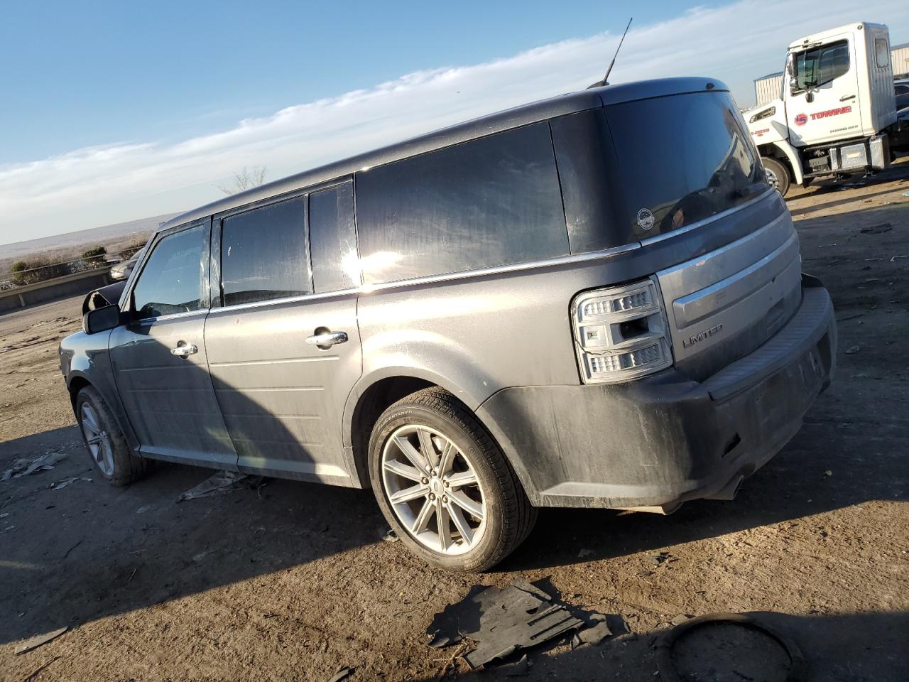 2019 Ford Flex Limited Gray vin: 2FMGK5D85KBA32123