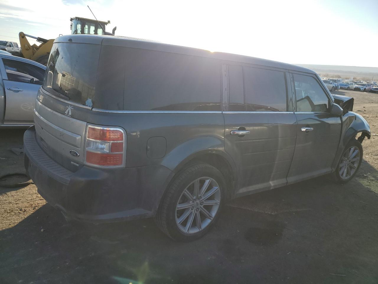 2019 Ford Flex Limited Gray vin: 2FMGK5D85KBA32123