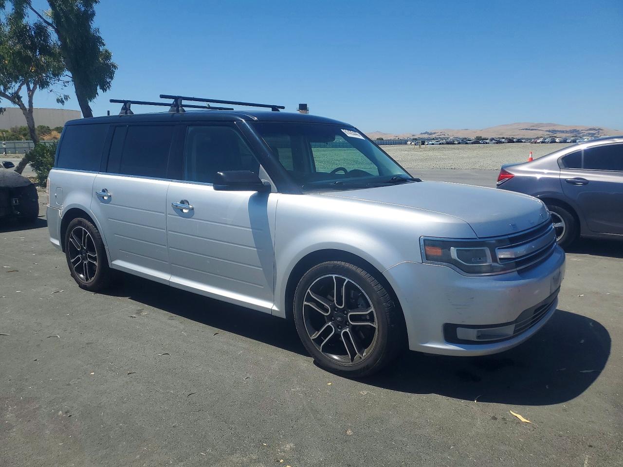 2013 Ford Flex Limited Серебряный vin: 2FMGK5D86DBD03337
