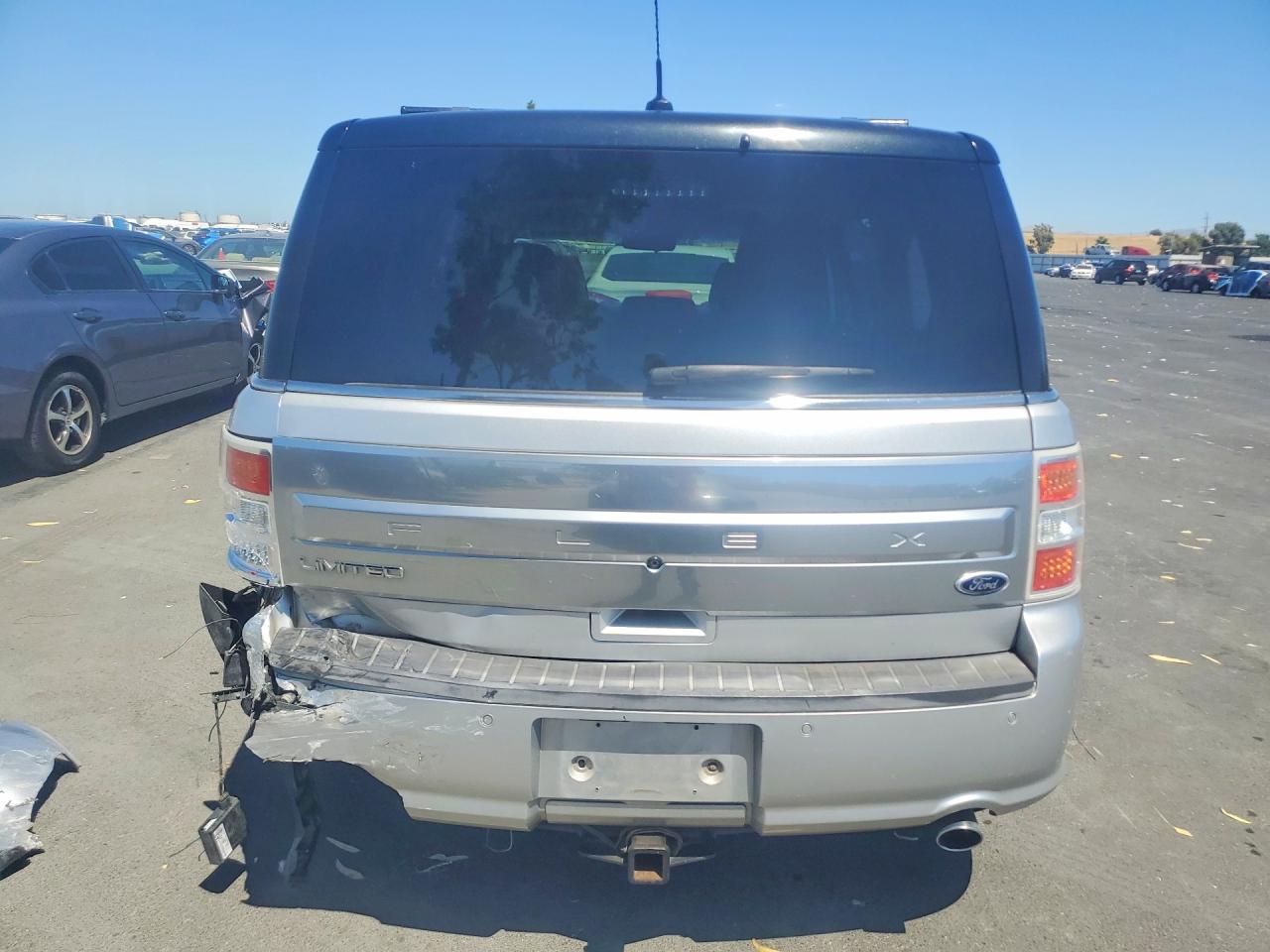 2013 Ford Flex Limited Серебряный vin: 2FMGK5D86DBD03337