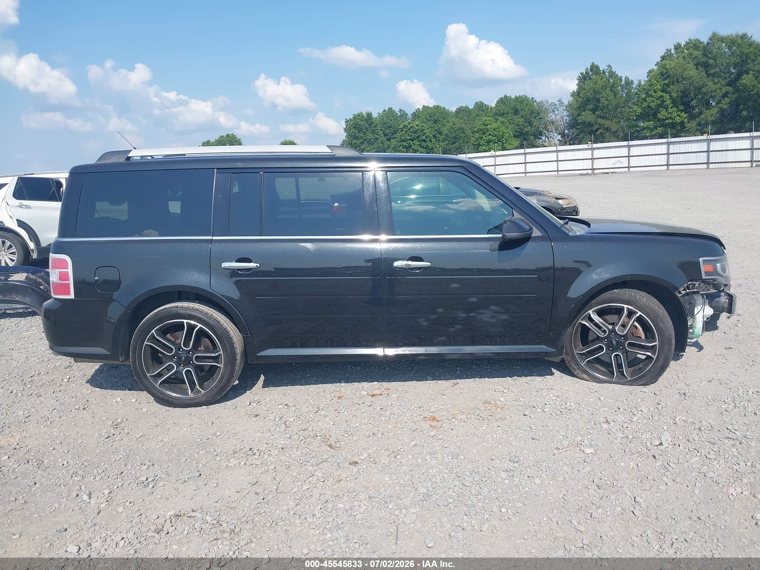 2014 Ford Flex Limited Black vin: 2FMGK5D86EBD22665