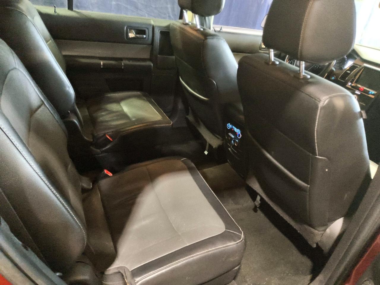2014 Ford Flex Limited Red vin: 2FMGK5D86EBD23041