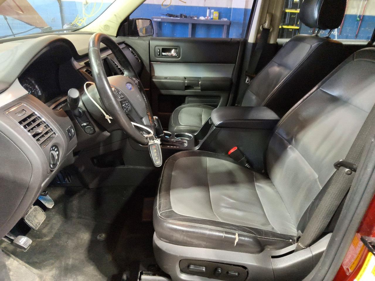 2014 Ford Flex Limited Red vin: 2FMGK5D86EBD23041