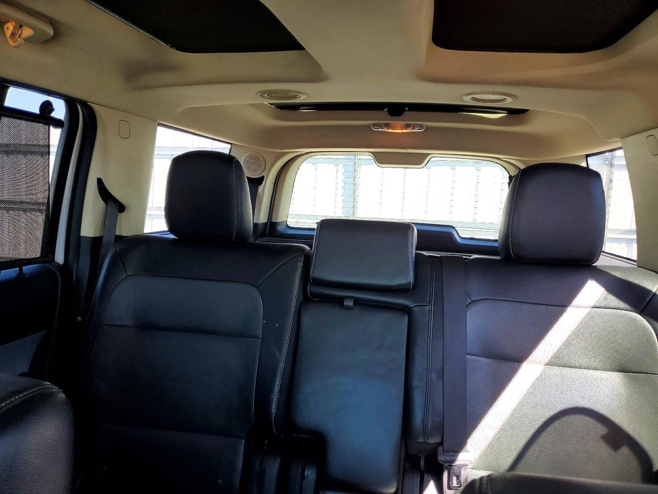 2014 Ford Flex Limited White vin: 2FMGK5D86EBD45394