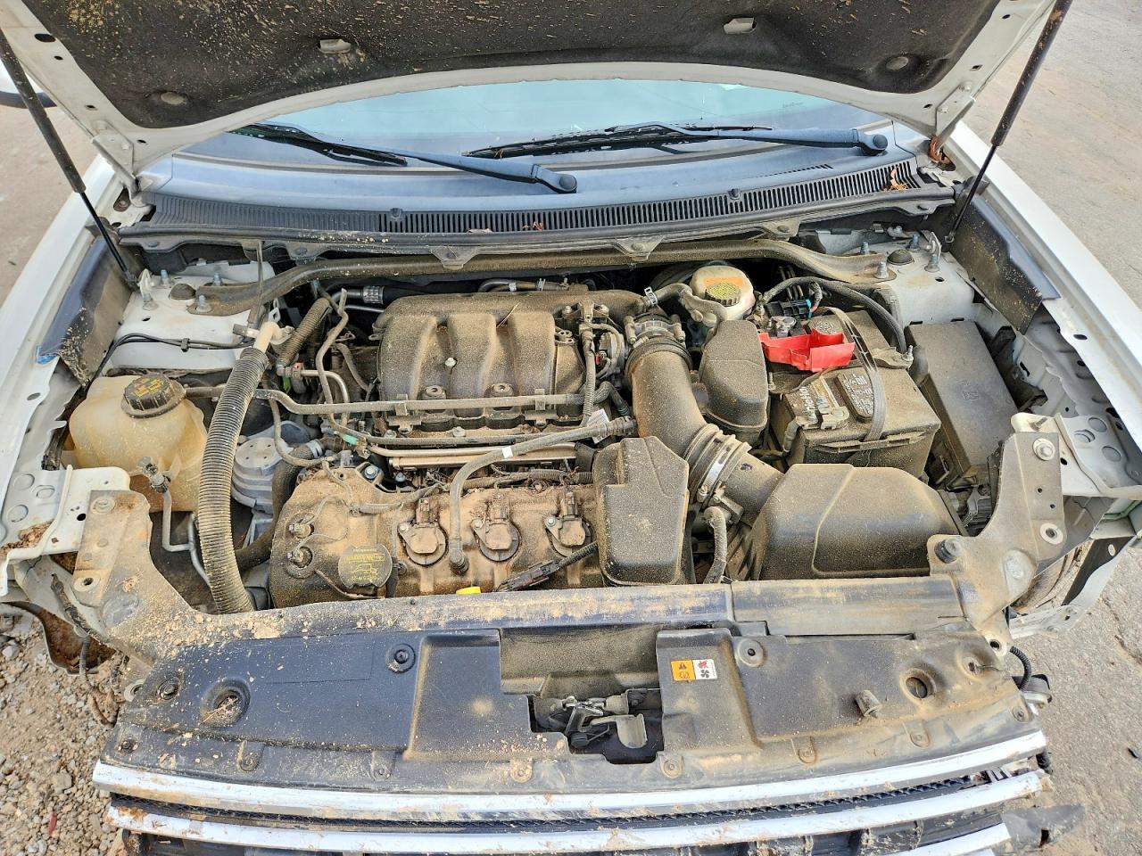 2013 Ford Flex Limited Белый vin: 2FMGK5D87DBD01306