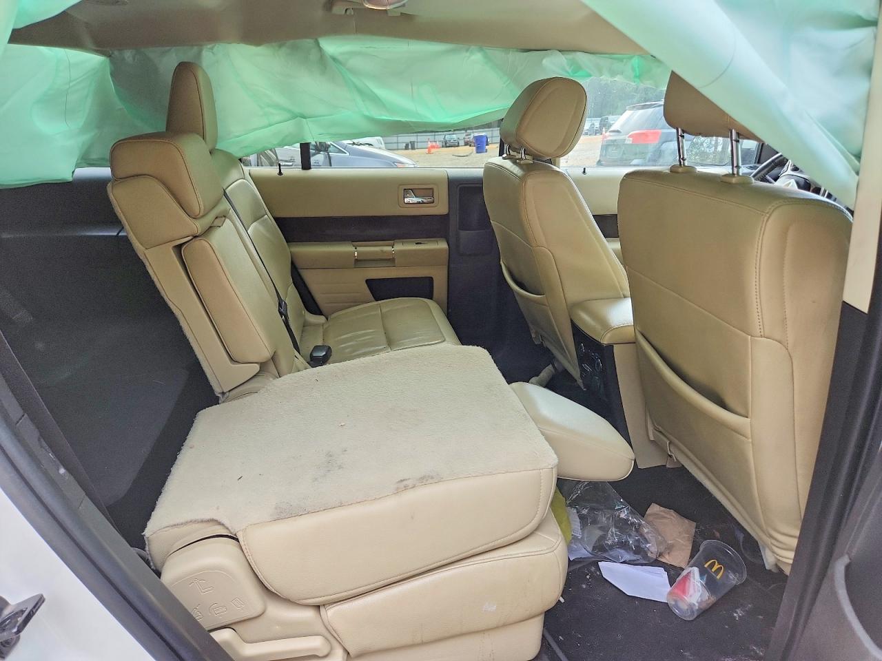 2013 Ford Flex Limited Белый vin: 2FMGK5D87DBD01306