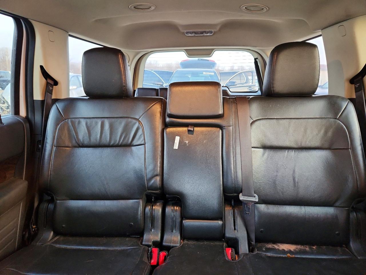 2014 Ford Flex Limited White vin: 2FMGK5D88EBD09321