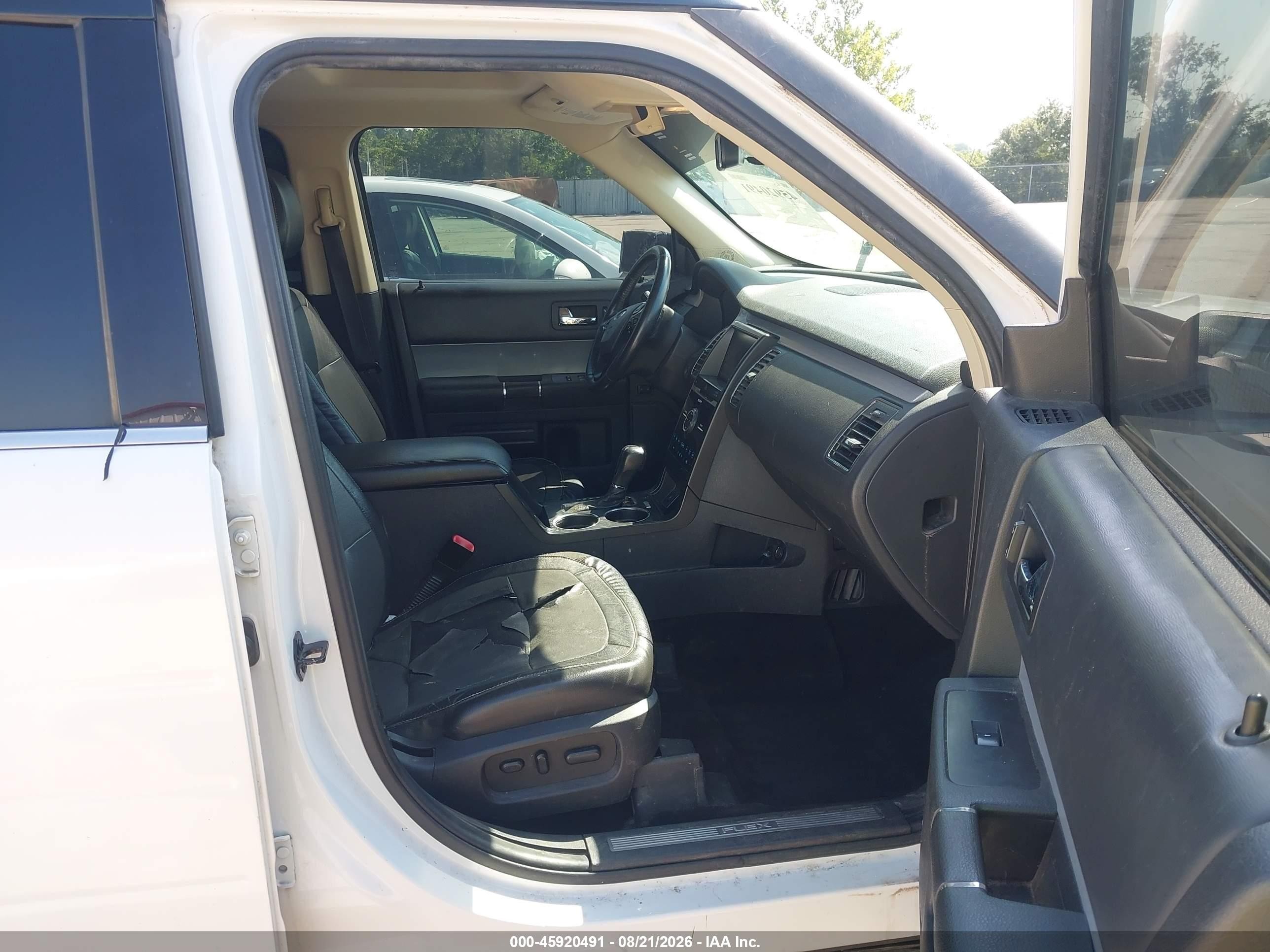 2014 Ford Flex Limited Белый vin: 2FMGK5D88EBD11179