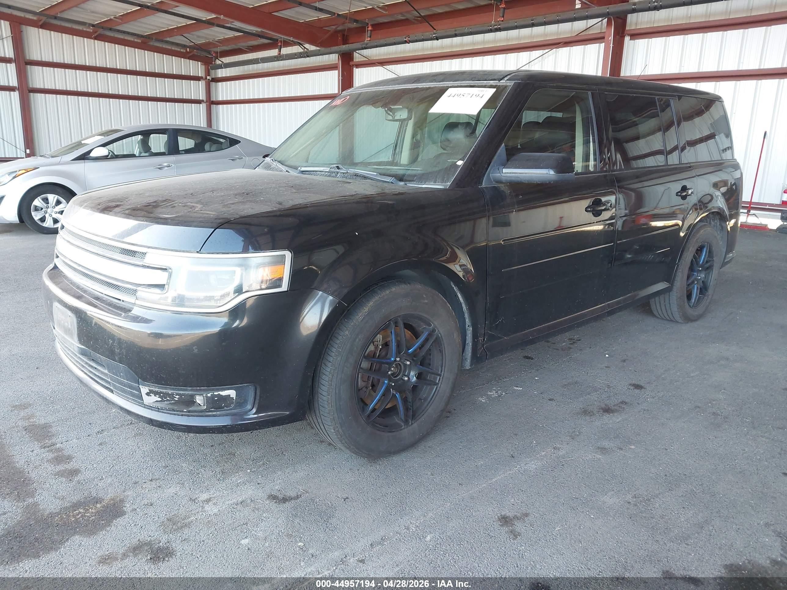 2014 Ford Flex Limited Черный vin: 2FMGK5D88EBD14468