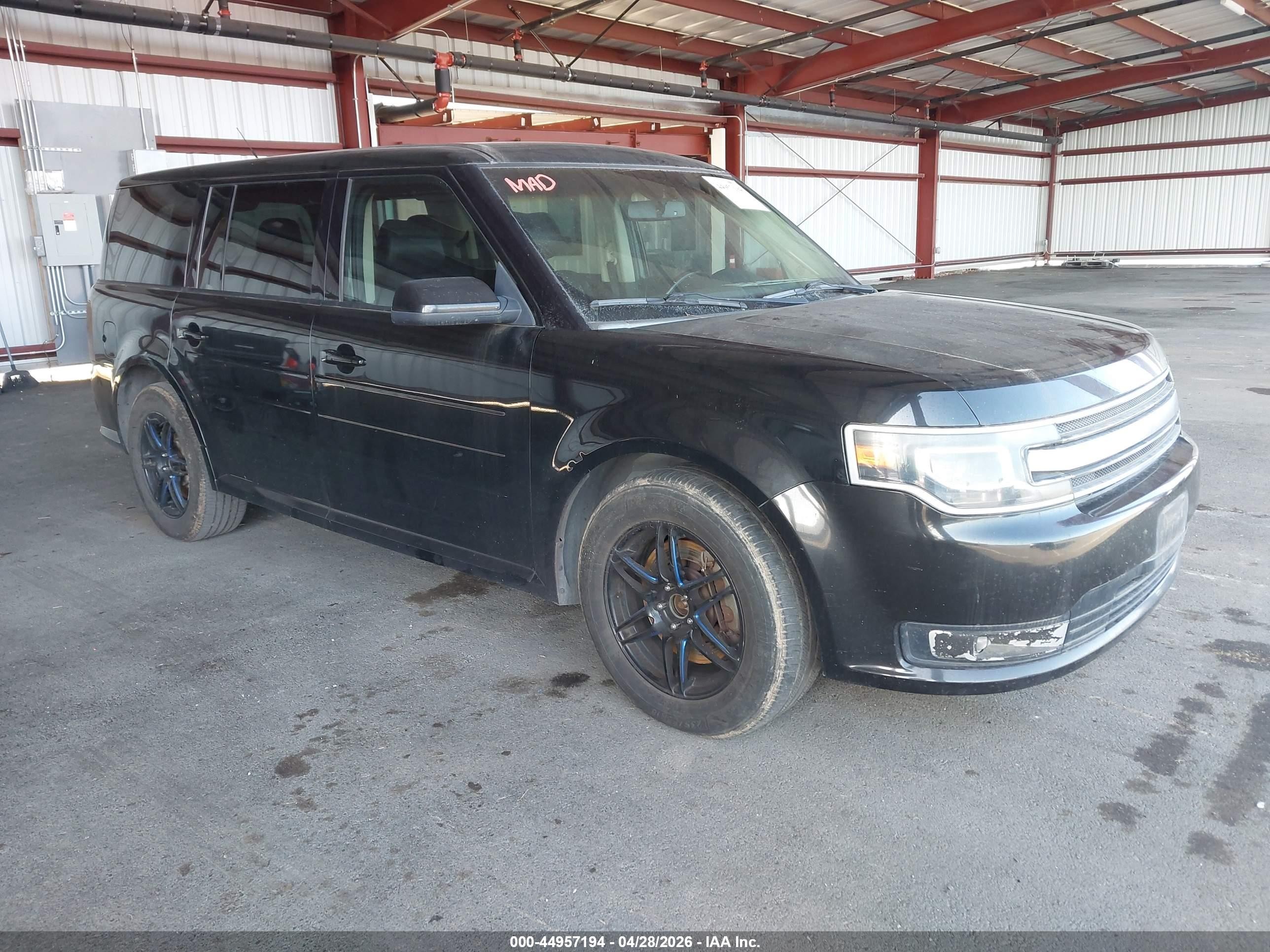 2014 Ford Flex Limited Черный vin: 2FMGK5D88EBD14468