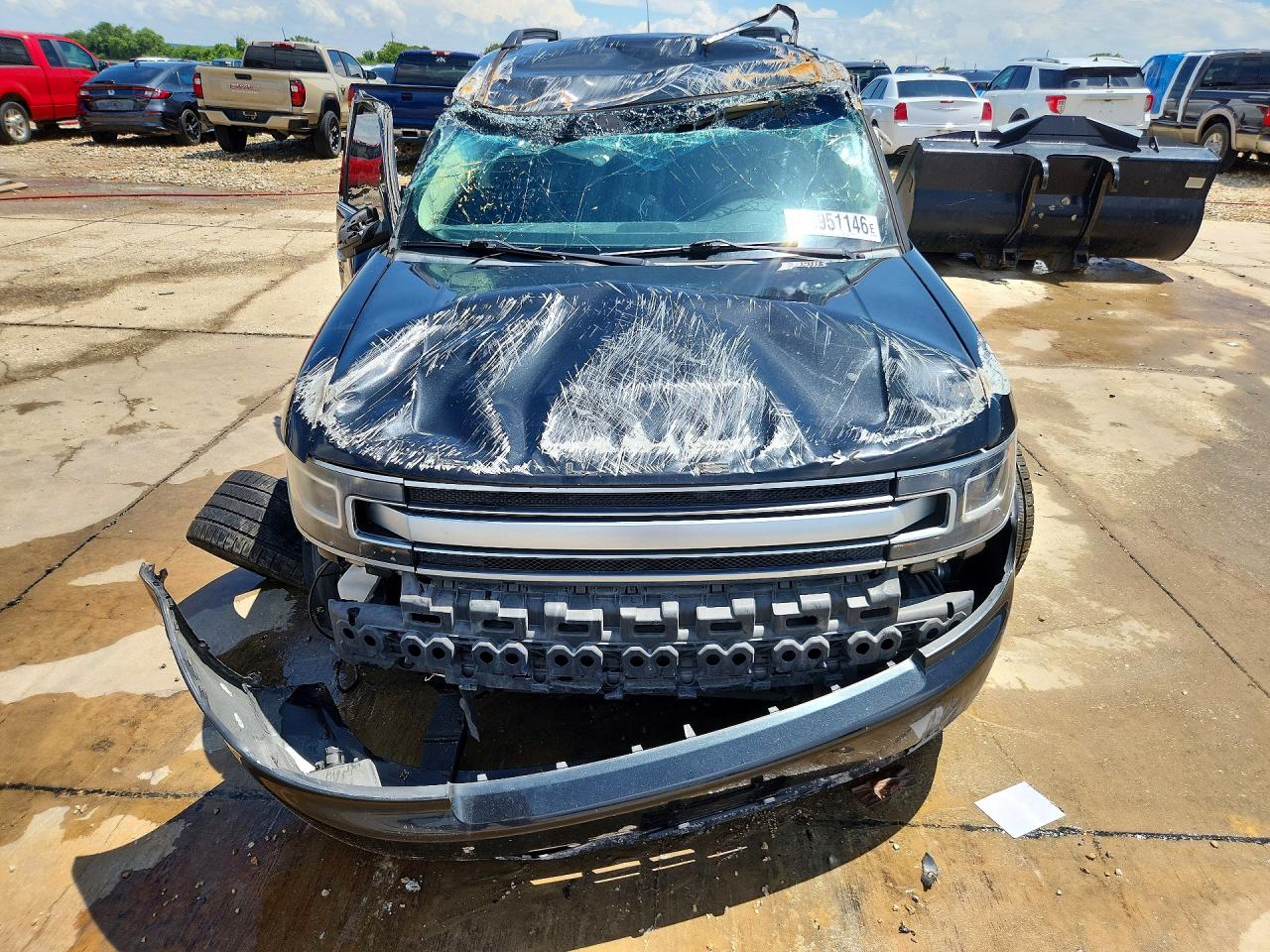 2014 Ford Flex Limited Black vin: 2FMGK5D88EBD41850