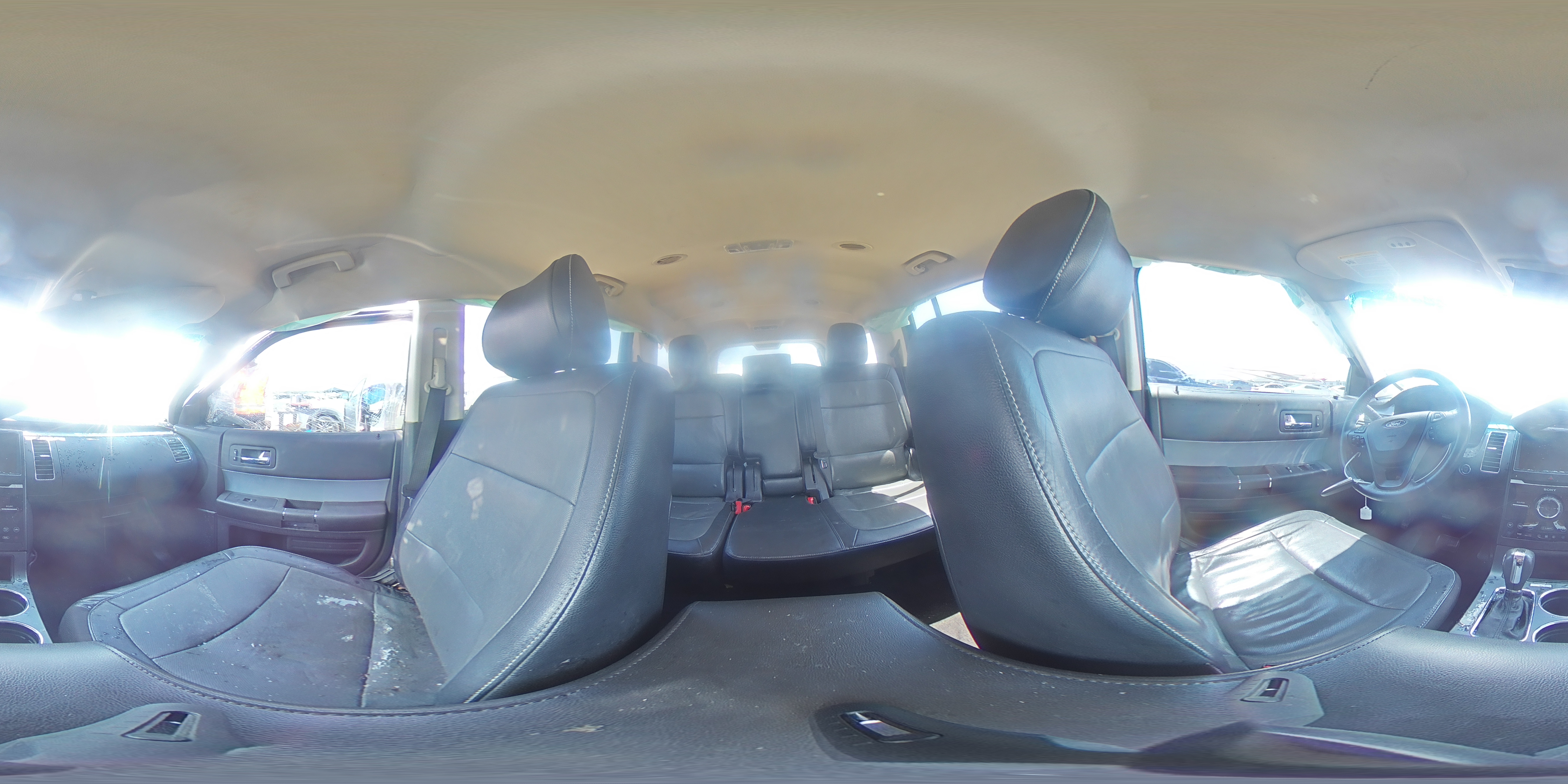 2014 Ford Flex Limited Black vin: 2FMGK5D88EBD41850