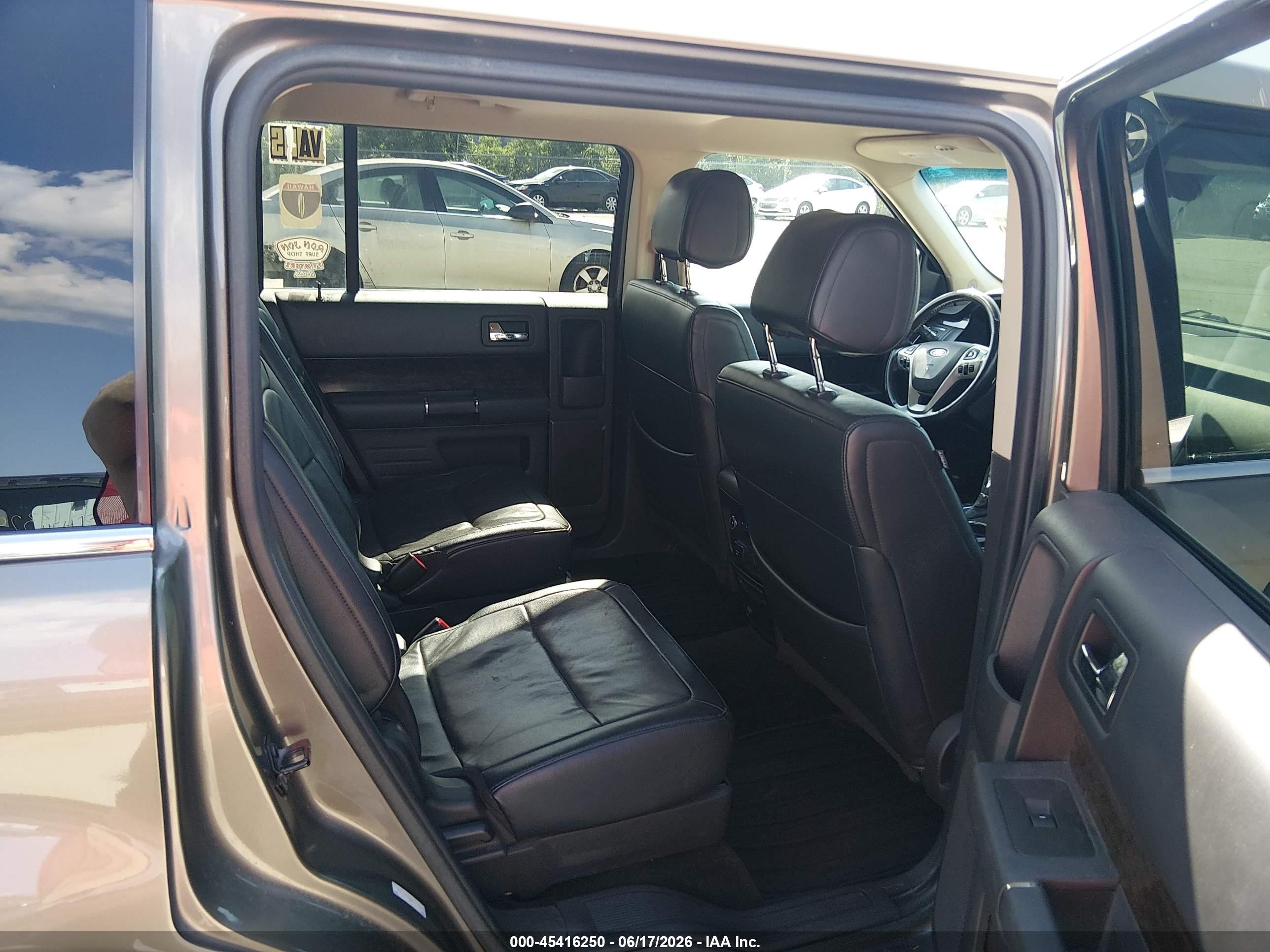 2014 Ford Flex Limited Серый vin: 2FMGK5D89EBD09327