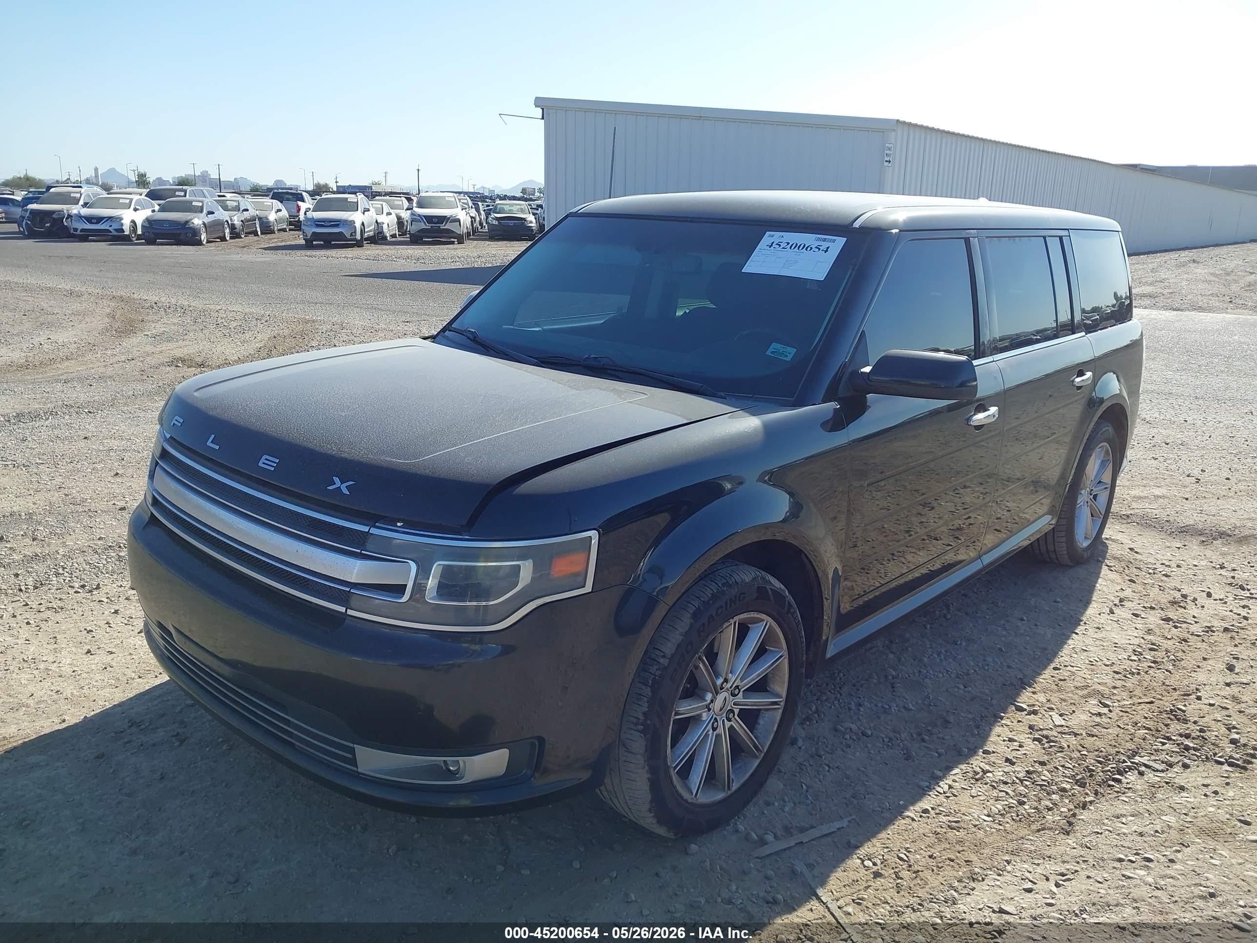 2015 Ford Flex Limited Black vin: 2FMGK5D89FBA03777
