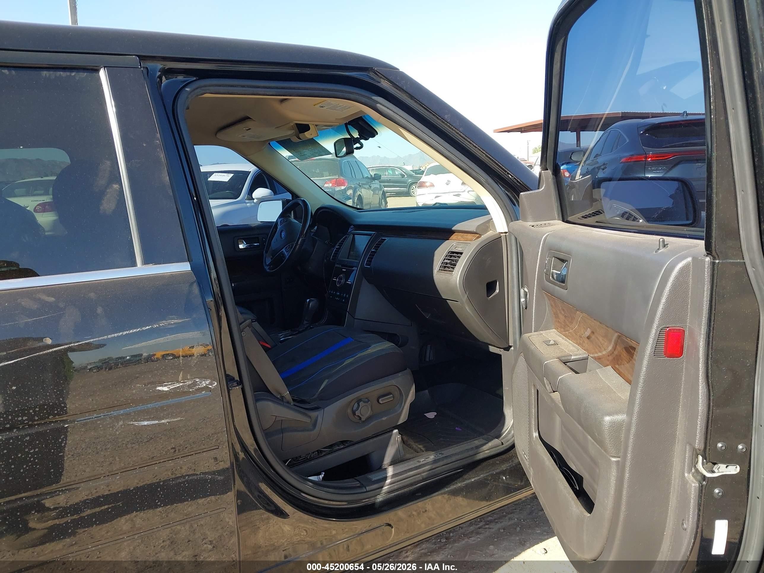 2015 Ford Flex Limited Black vin: 2FMGK5D89FBA03777