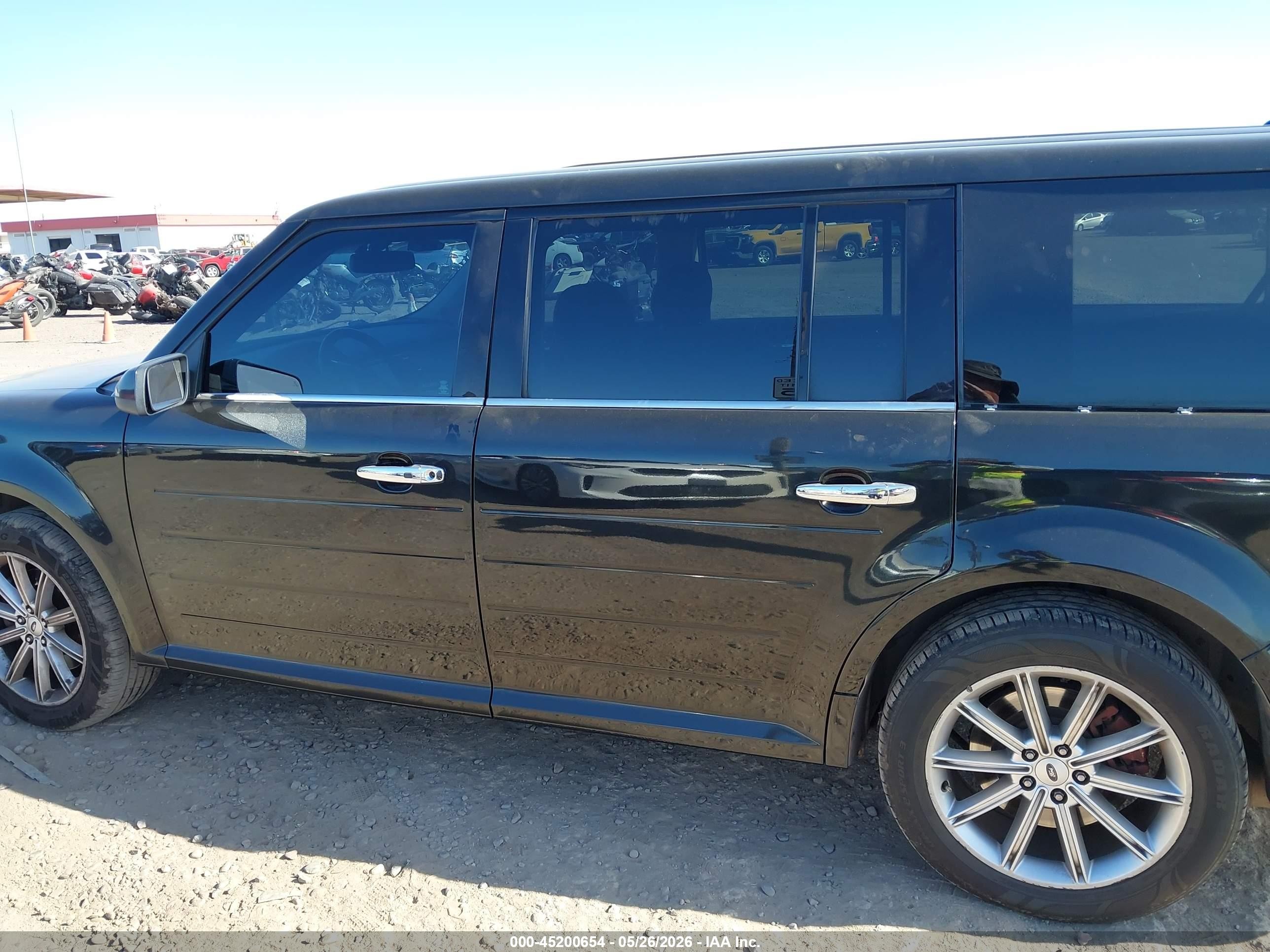 2015 Ford Flex Limited Black vin: 2FMGK5D89FBA03777