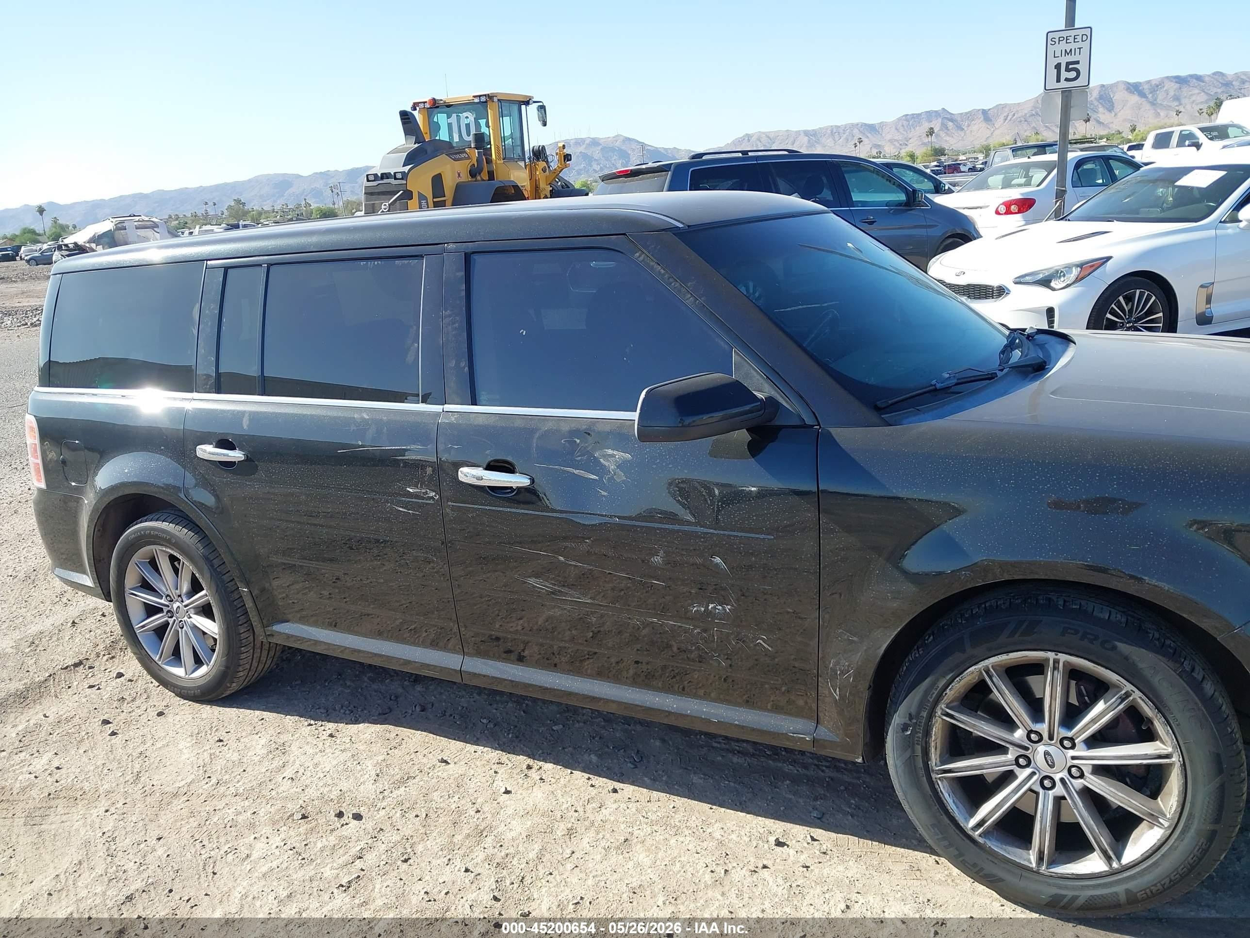 2015 Ford Flex Limited Black vin: 2FMGK5D89FBA03777