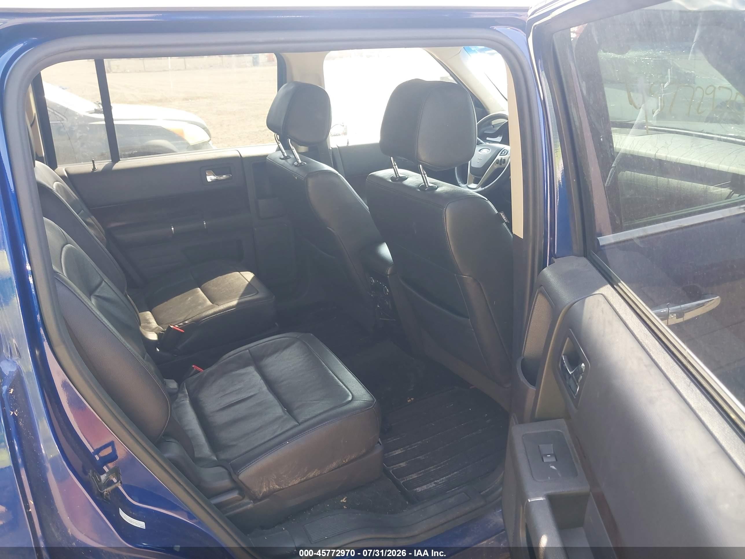 2015 Ford Flex Limited Синий vin: 2FMGK5D89FBA19459