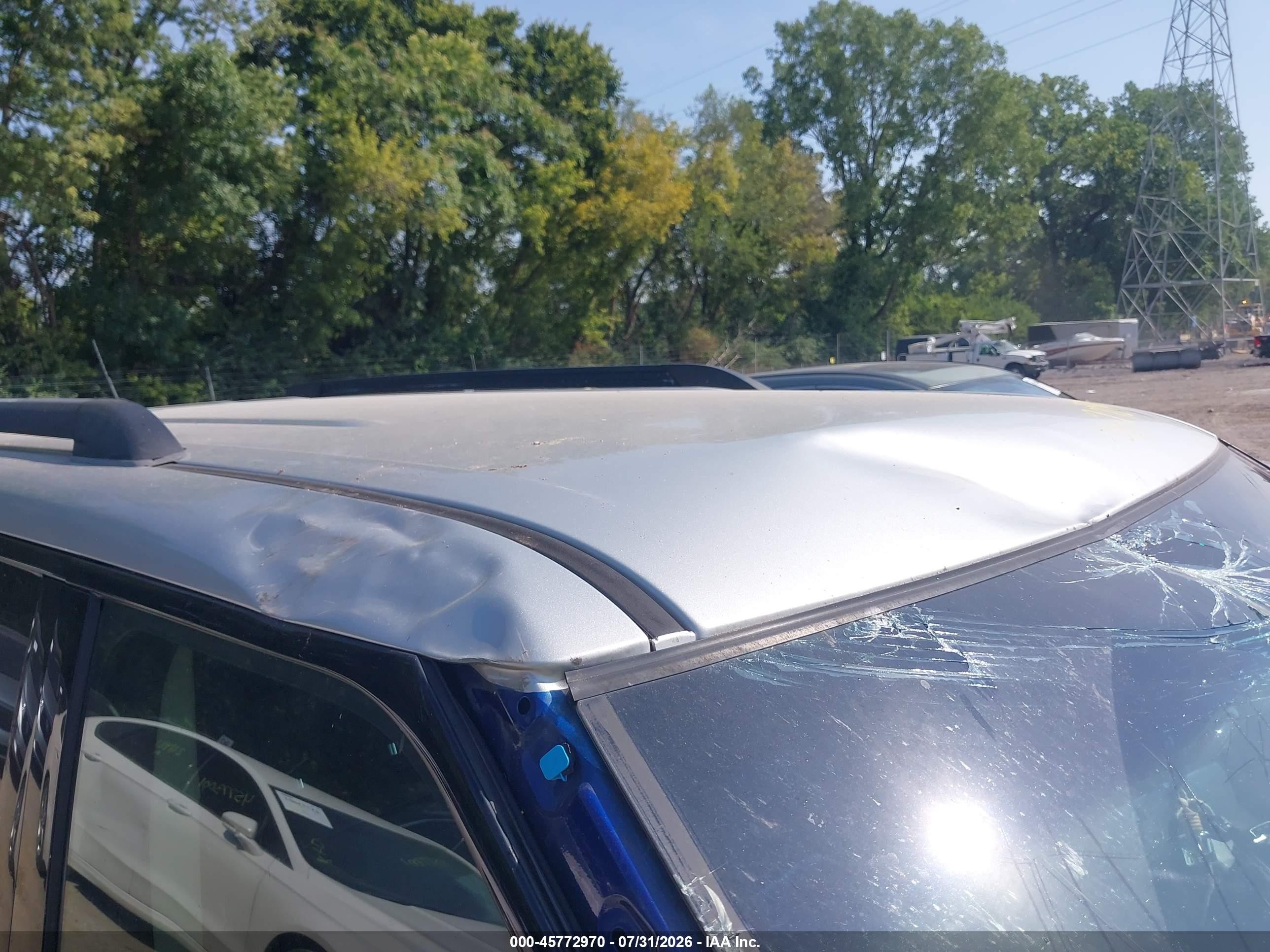 2015 Ford Flex Limited Синий vin: 2FMGK5D89FBA19459