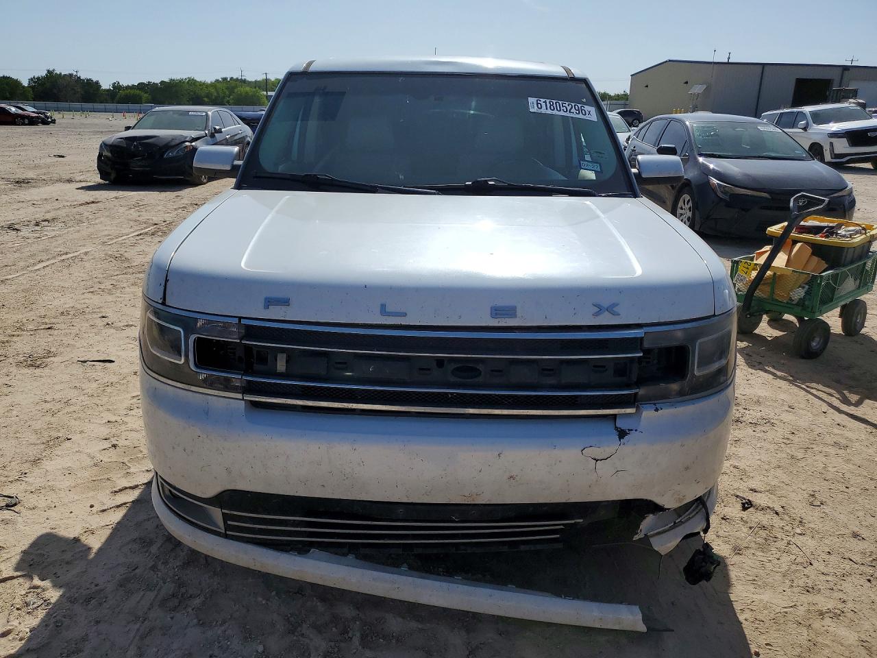 2014 Ford Flex Limited Белый vin: 2FMGK5D8XEBD11071