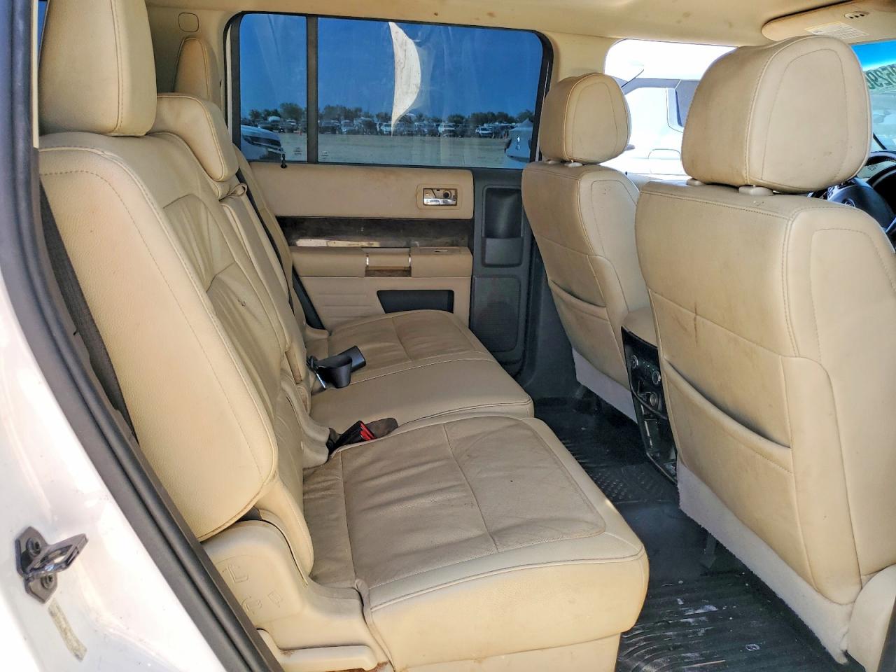 2014 Ford Flex Limited Белый vin: 2FMGK5D8XEBD11071