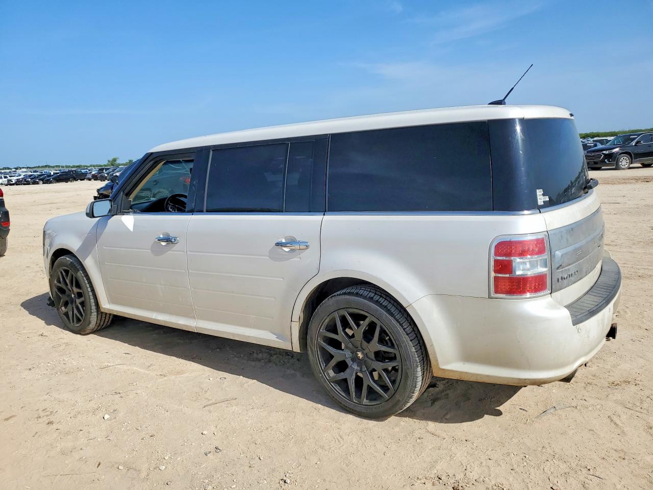 2014 Ford Flex Limited Белый vin: 2FMGK5D8XEBD11071