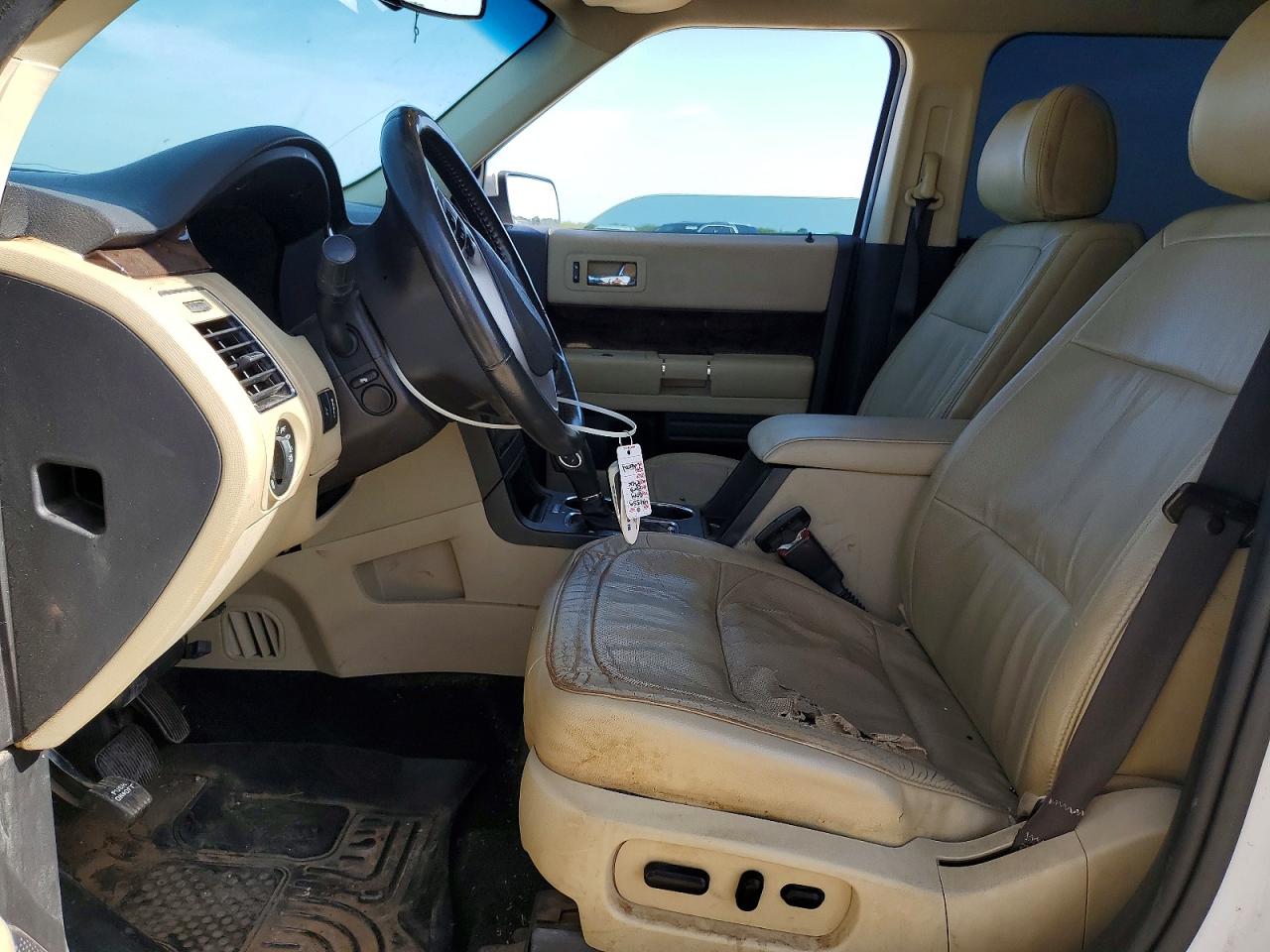 2014 Ford Flex Limited Белый vin: 2FMGK5D8XEBD11071
