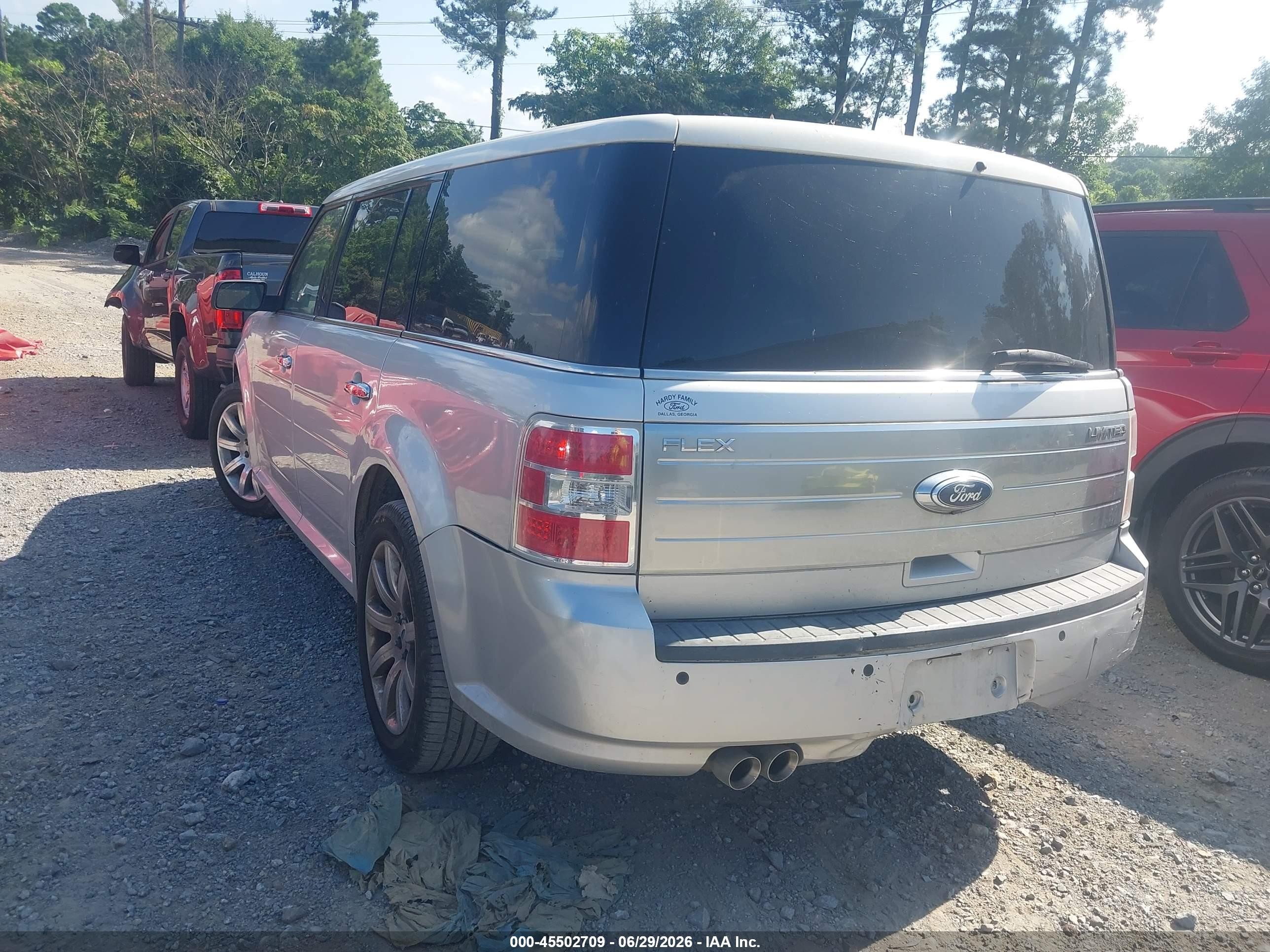 2011 Ford Flex Limited Silver vin: 2FMGK5DC0BBD10396