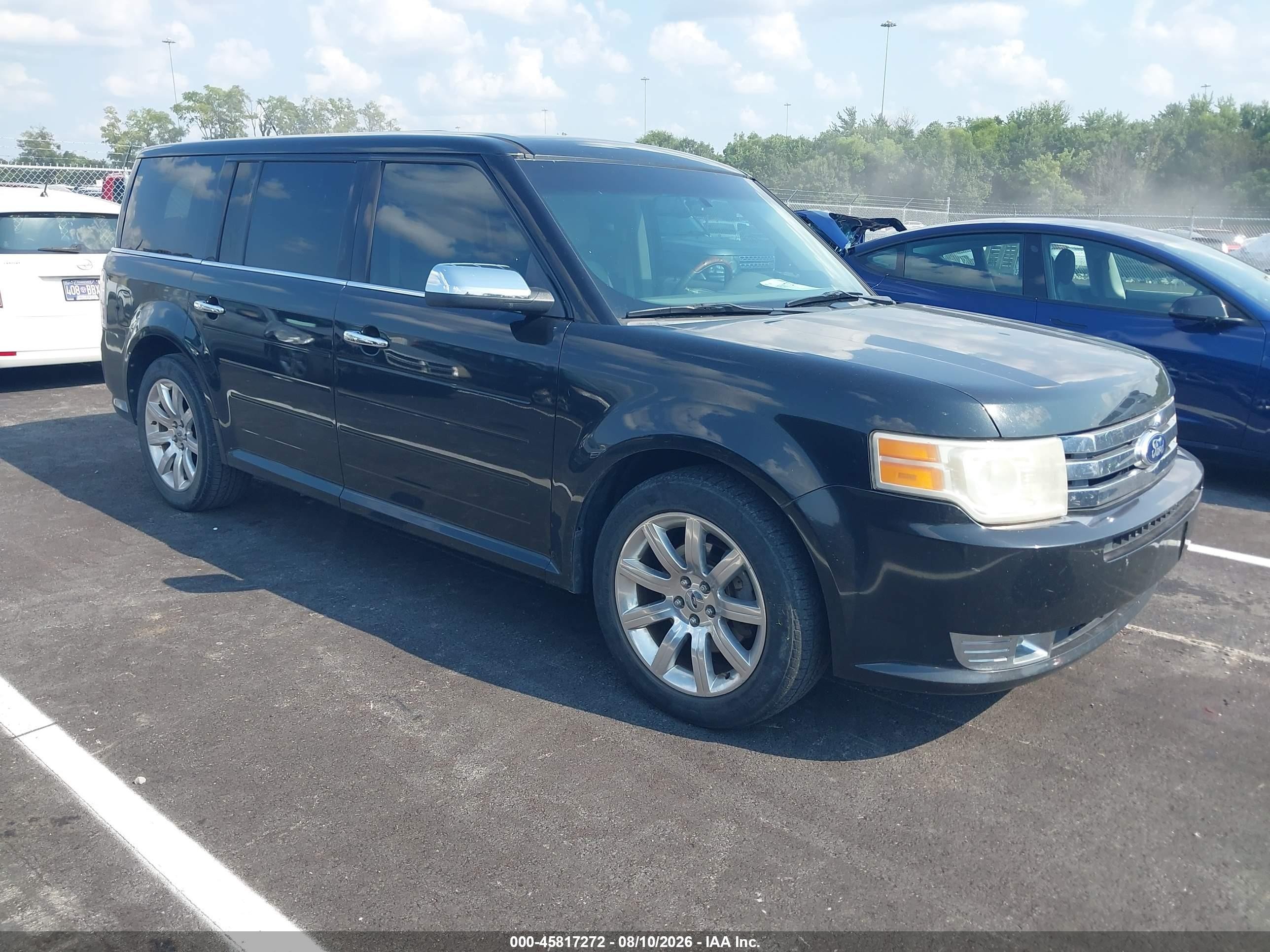 2011 Ford Flex Limited Black vin: 2FMGK5DC0BBD19194