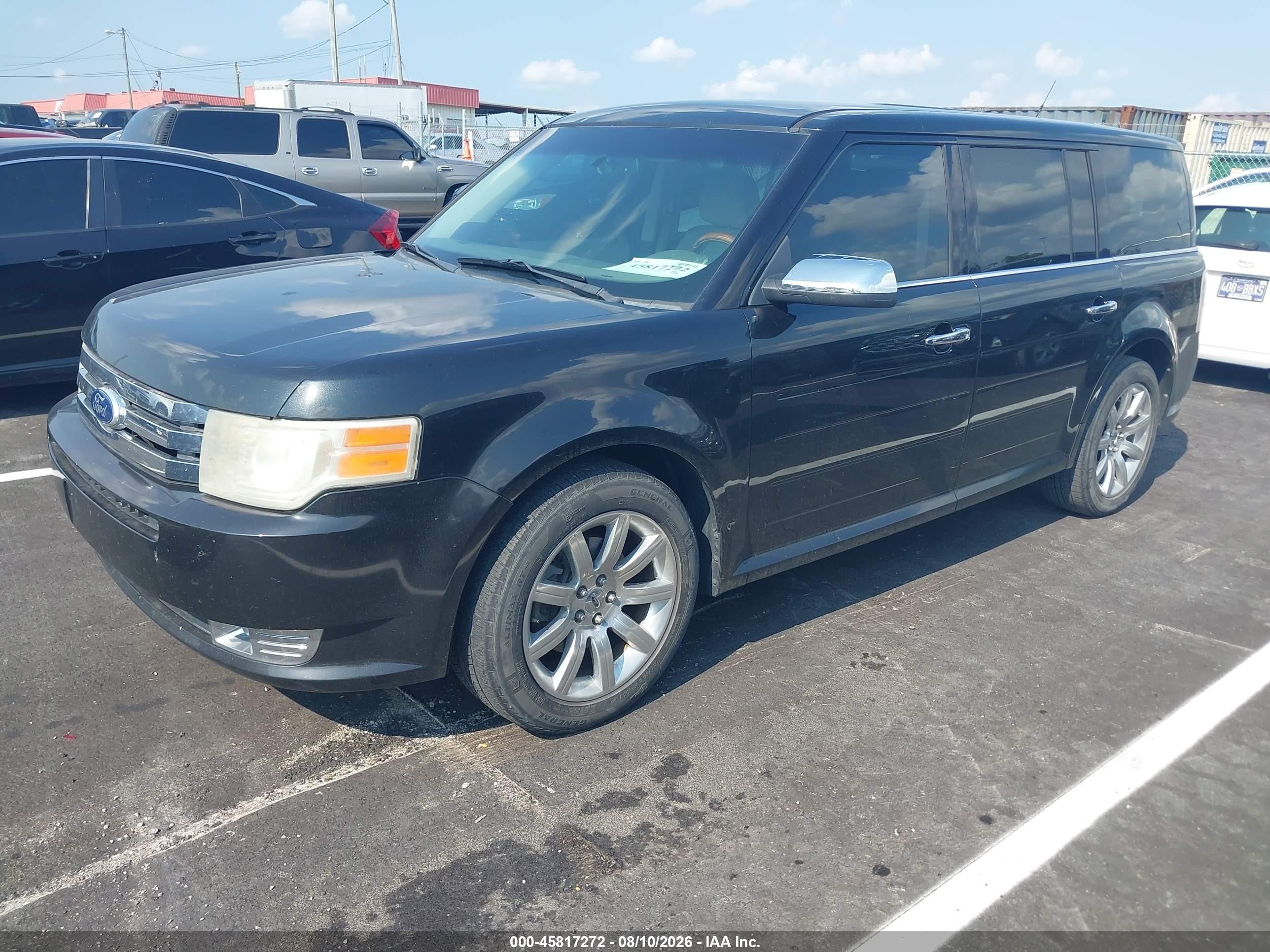 2011 Ford Flex Limited Black vin: 2FMGK5DC0BBD19194