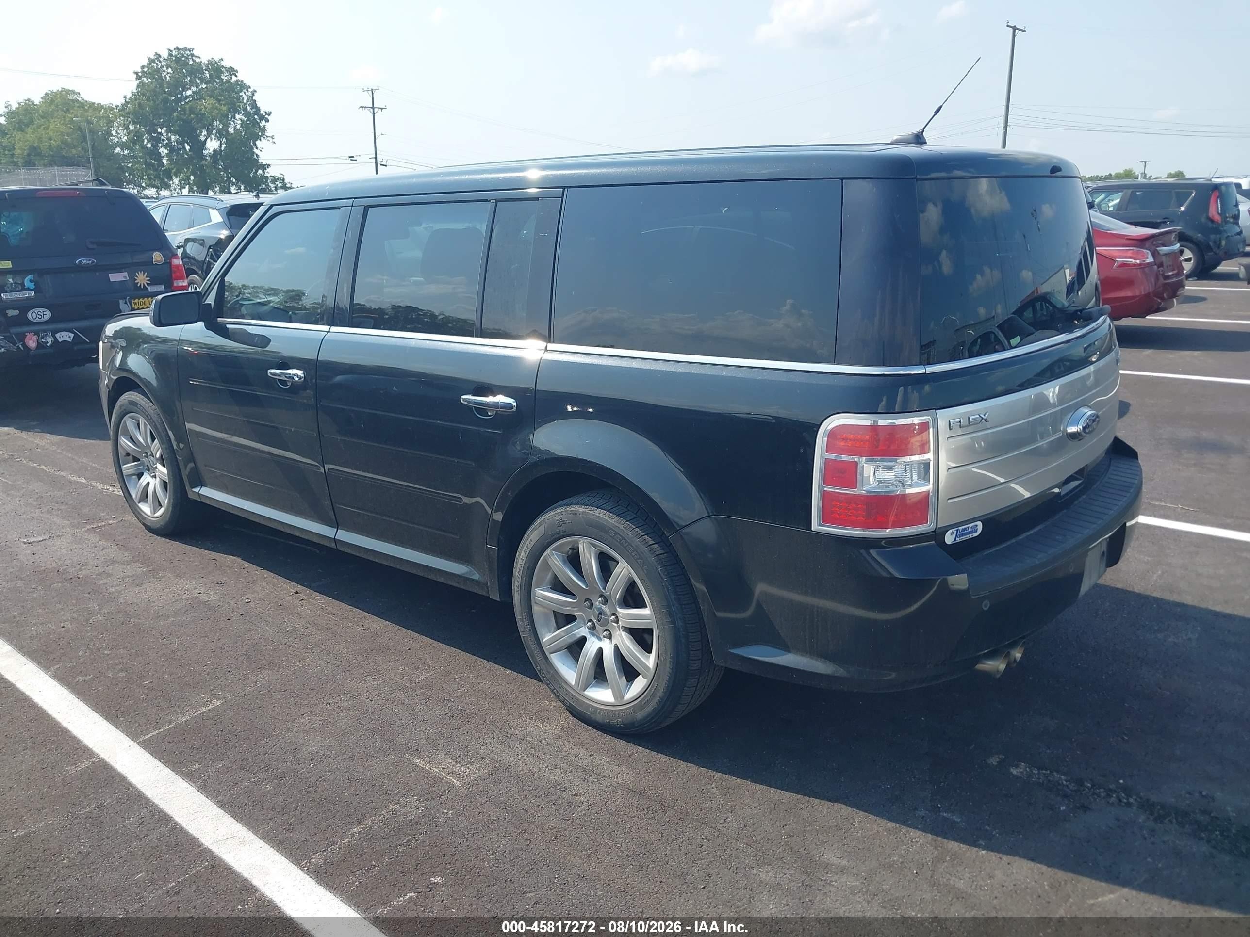 2011 Ford Flex Limited Black vin: 2FMGK5DC0BBD19194