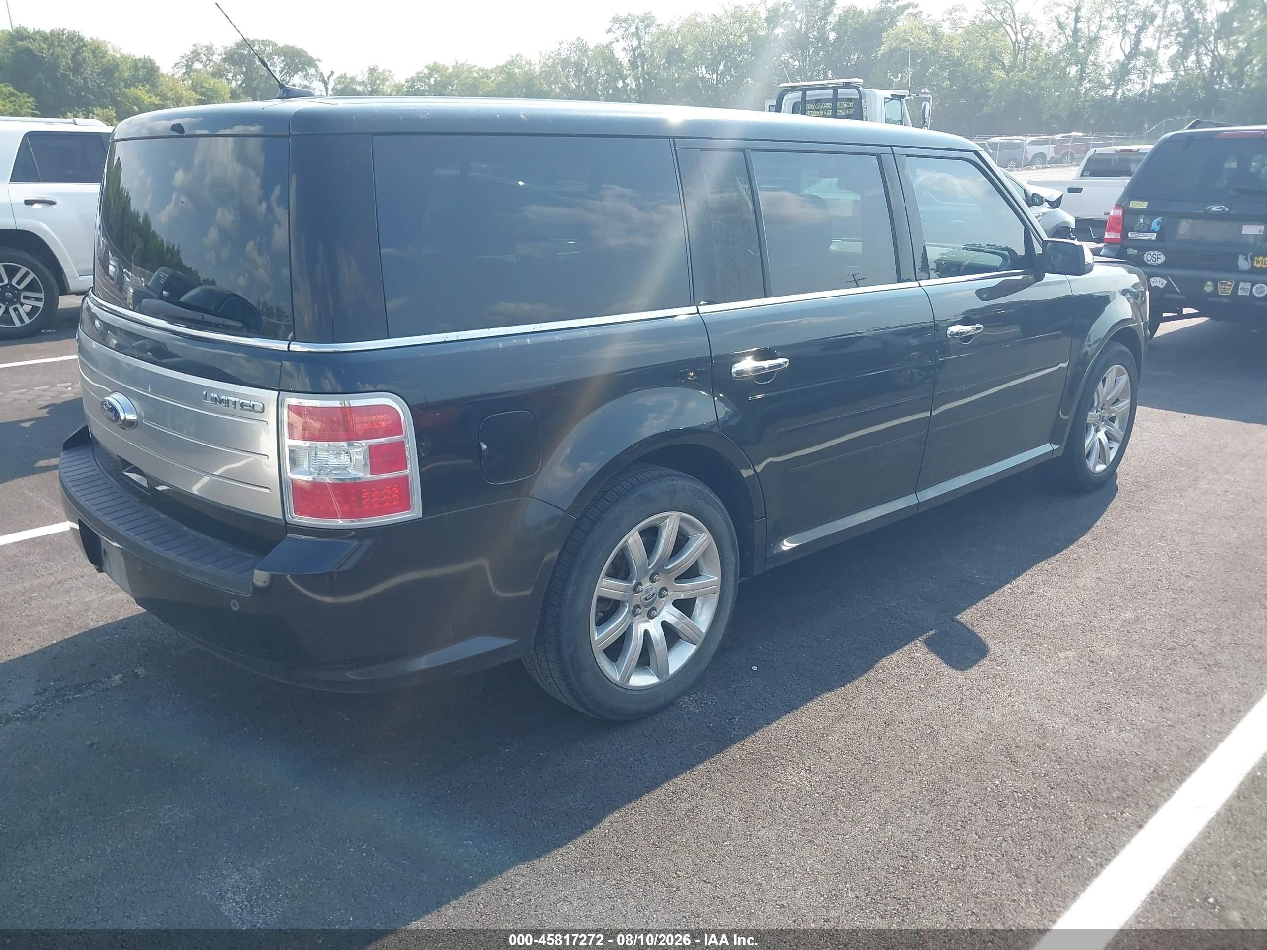 2011 Ford Flex Limited Black vin: 2FMGK5DC0BBD19194