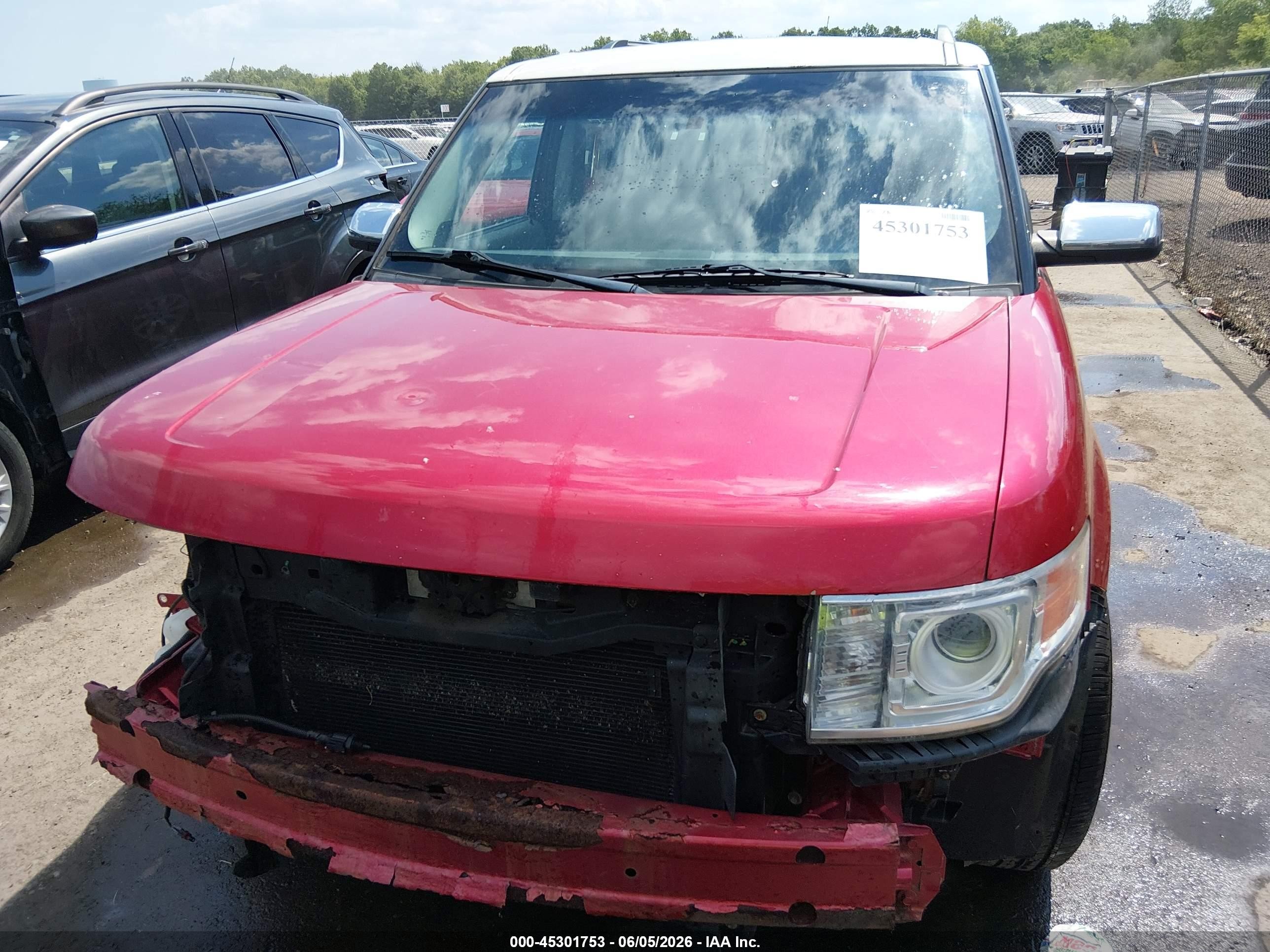 2012 Ford Flex Limited Red vin: 2FMGK5DC0CBD10562