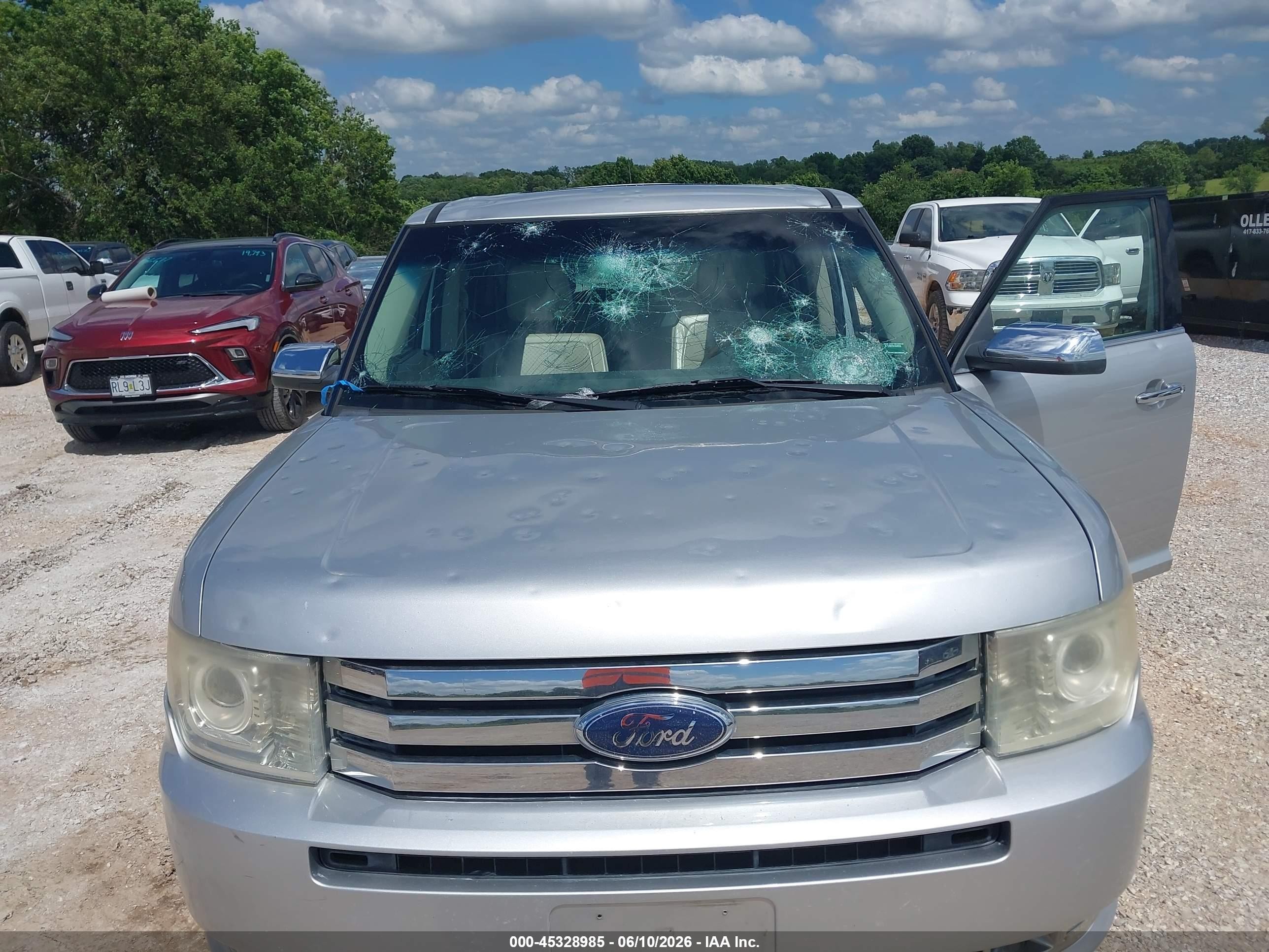2010 Ford Flex Limited Silver vin: 2FMGK5DC1ABA66353