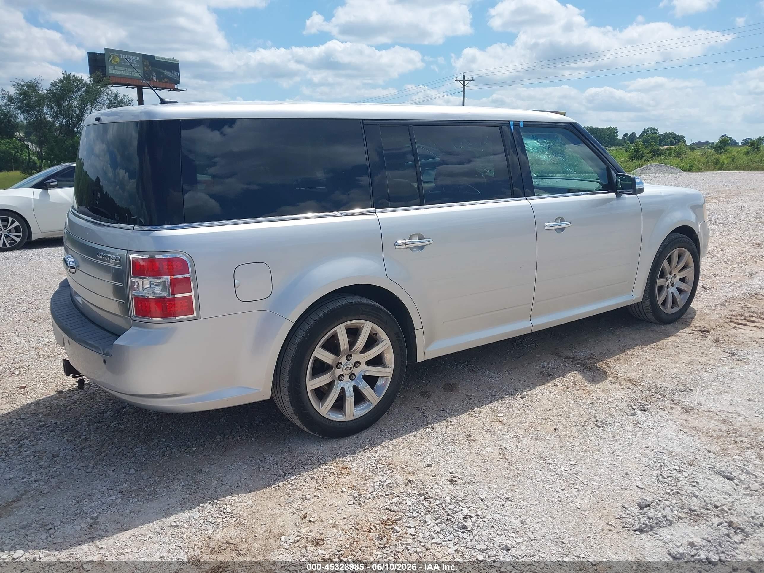 2010 Ford Flex Limited Silver vin: 2FMGK5DC1ABA66353