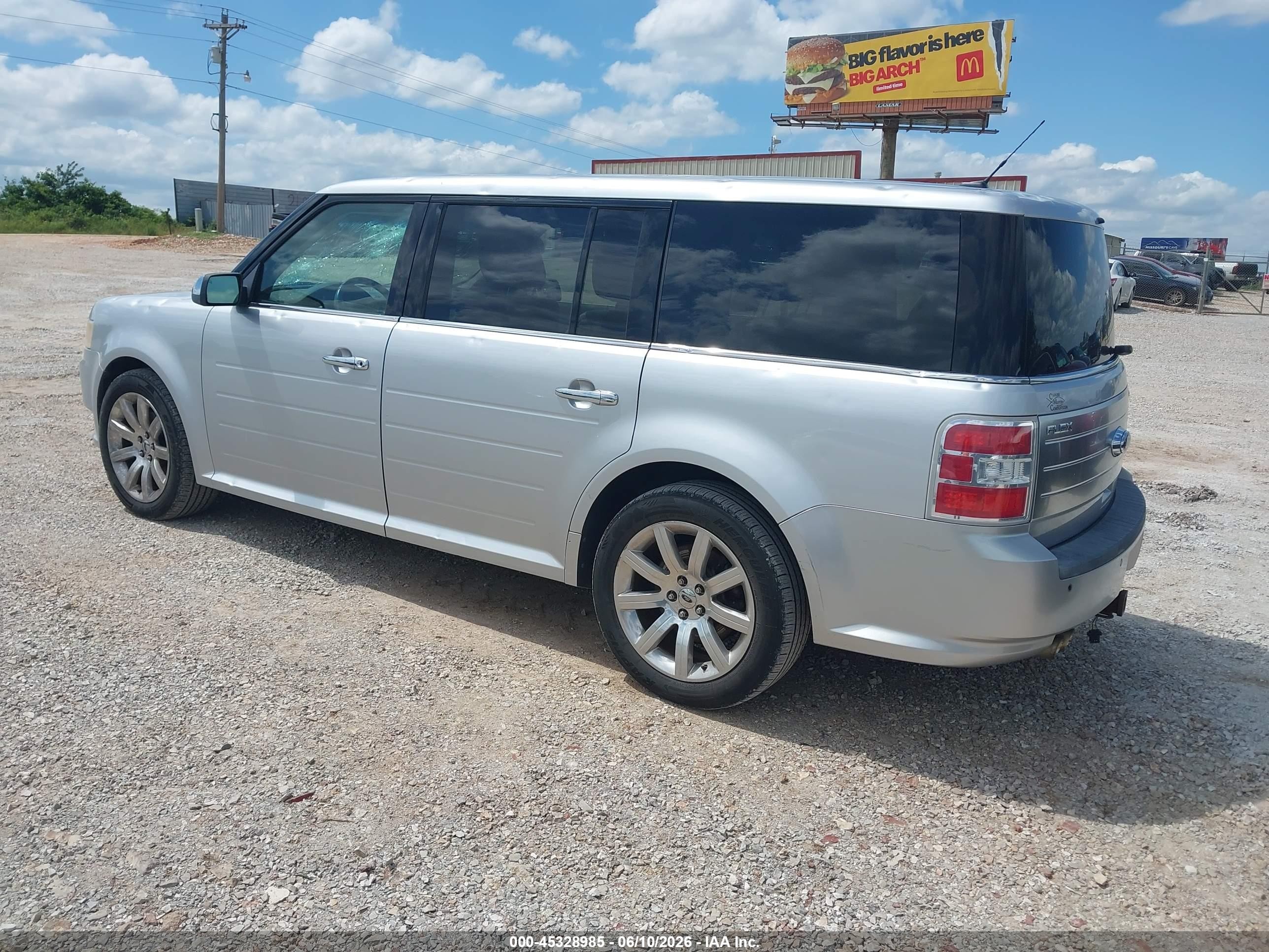 2010 Ford Flex Limited Silver vin: 2FMGK5DC1ABA66353