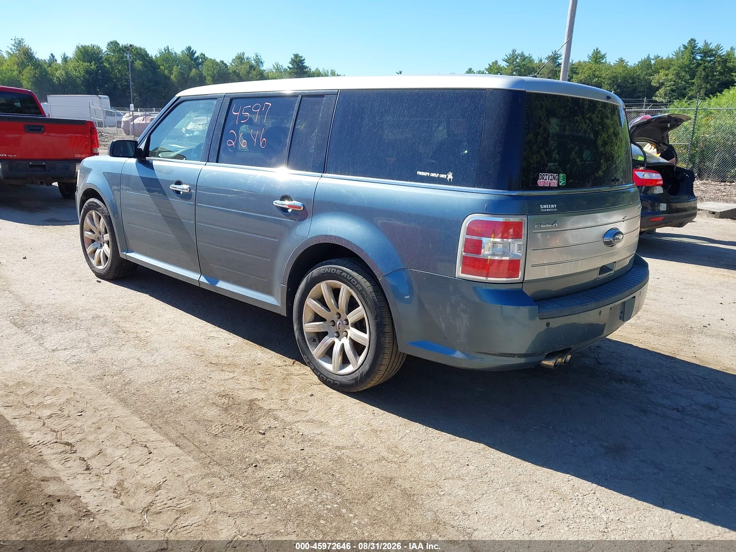 2010 Ford Flex Limited Blue vin: 2FMGK5DC1ABA91589