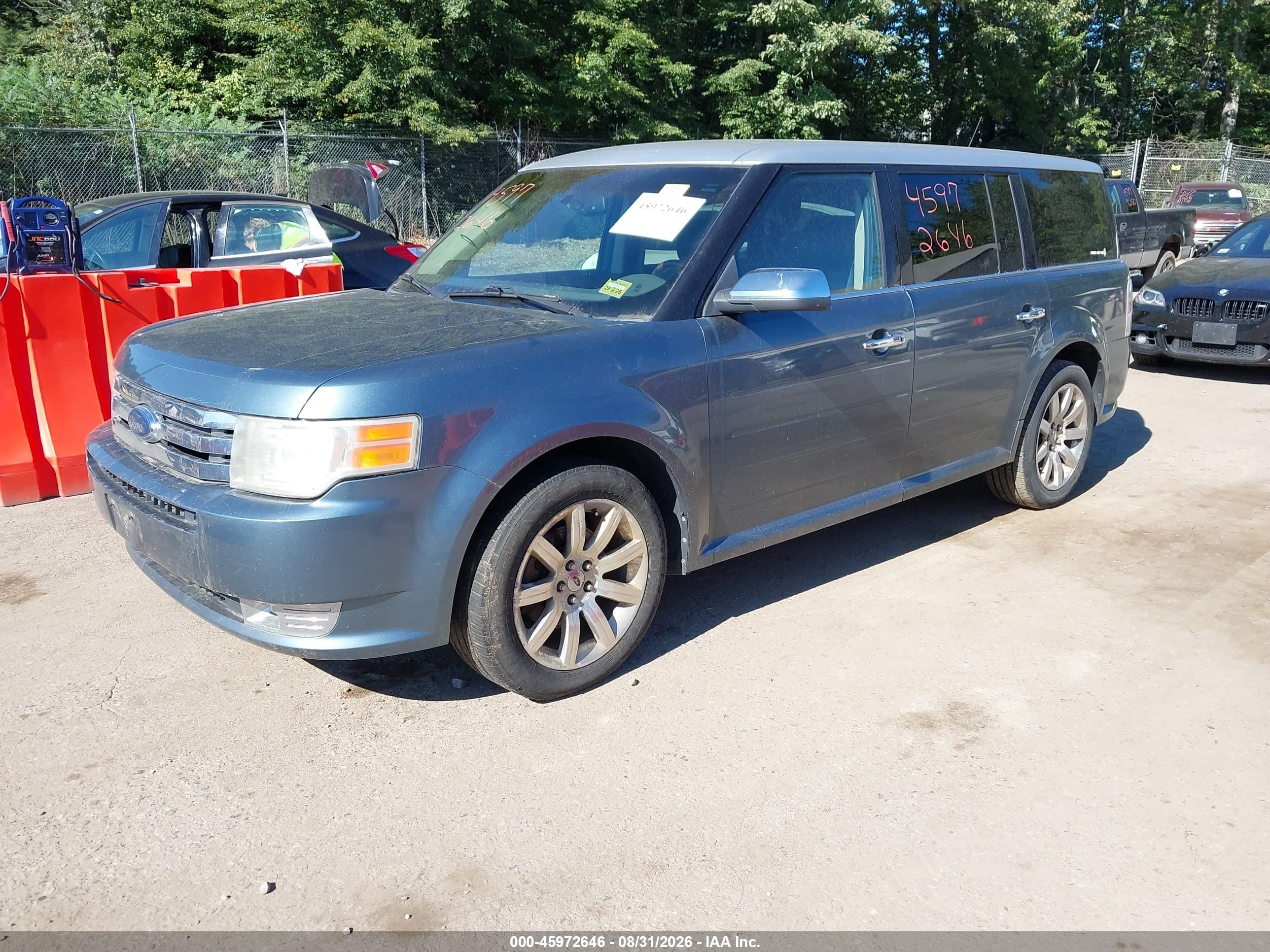 2010 Ford Flex Limited Blue vin: 2FMGK5DC1ABA91589